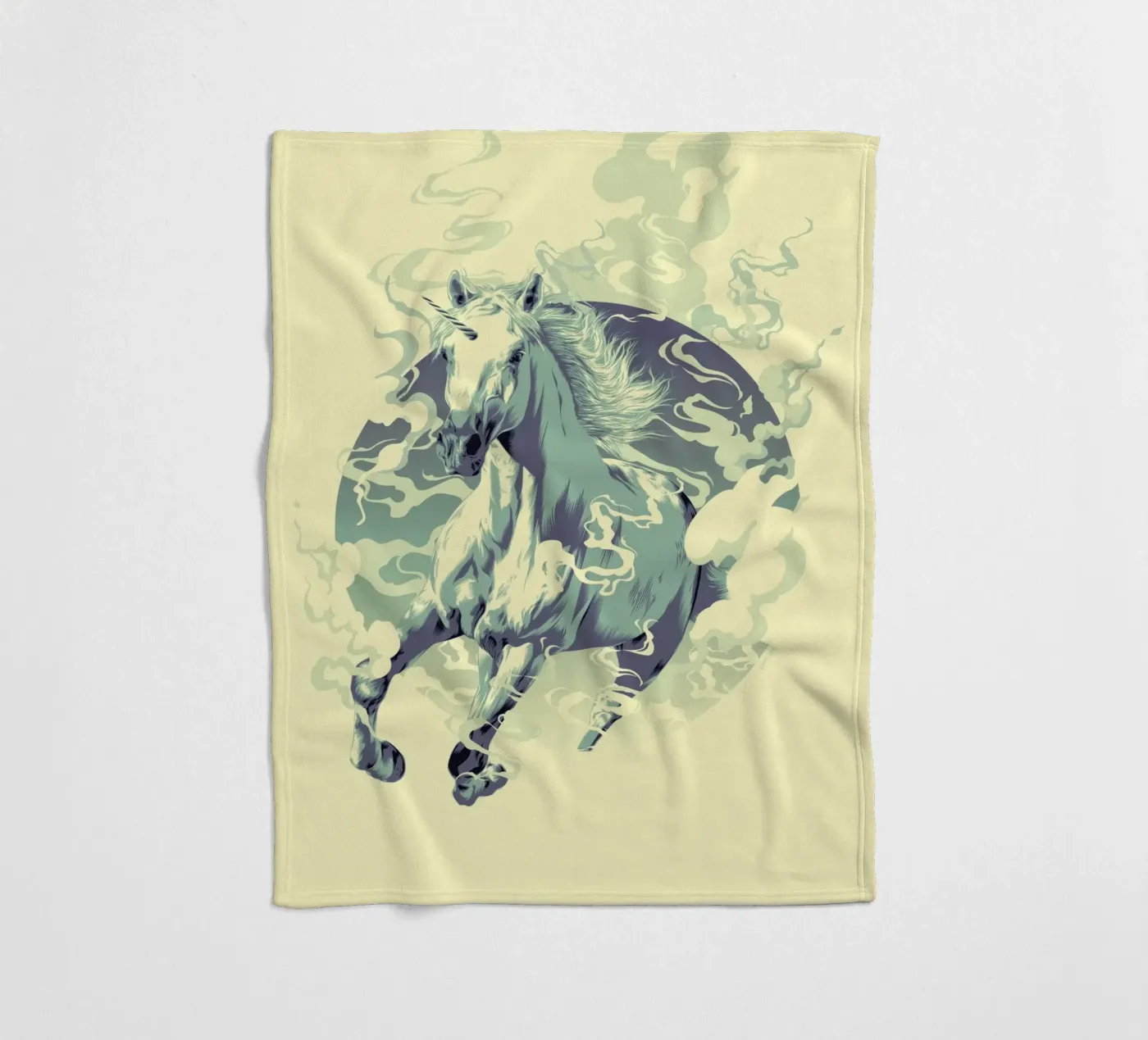 UNICORN Fleecedecke von Cranio Dsgn