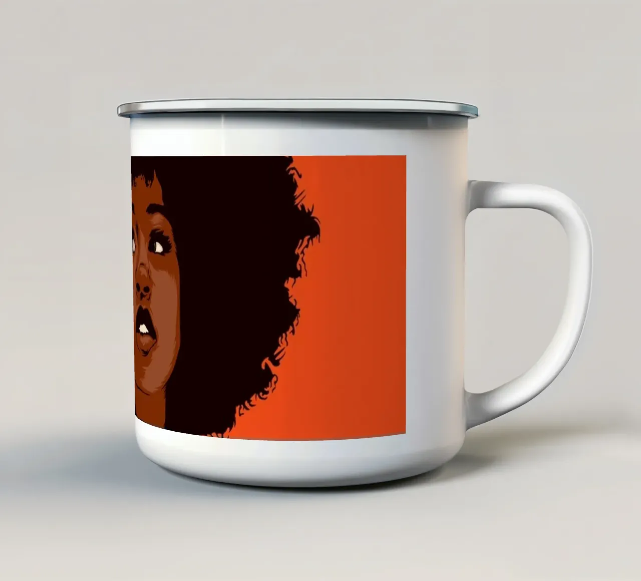 LE SORELLE DELL'ANIMA tazza in smalto da Cranio Dsgn