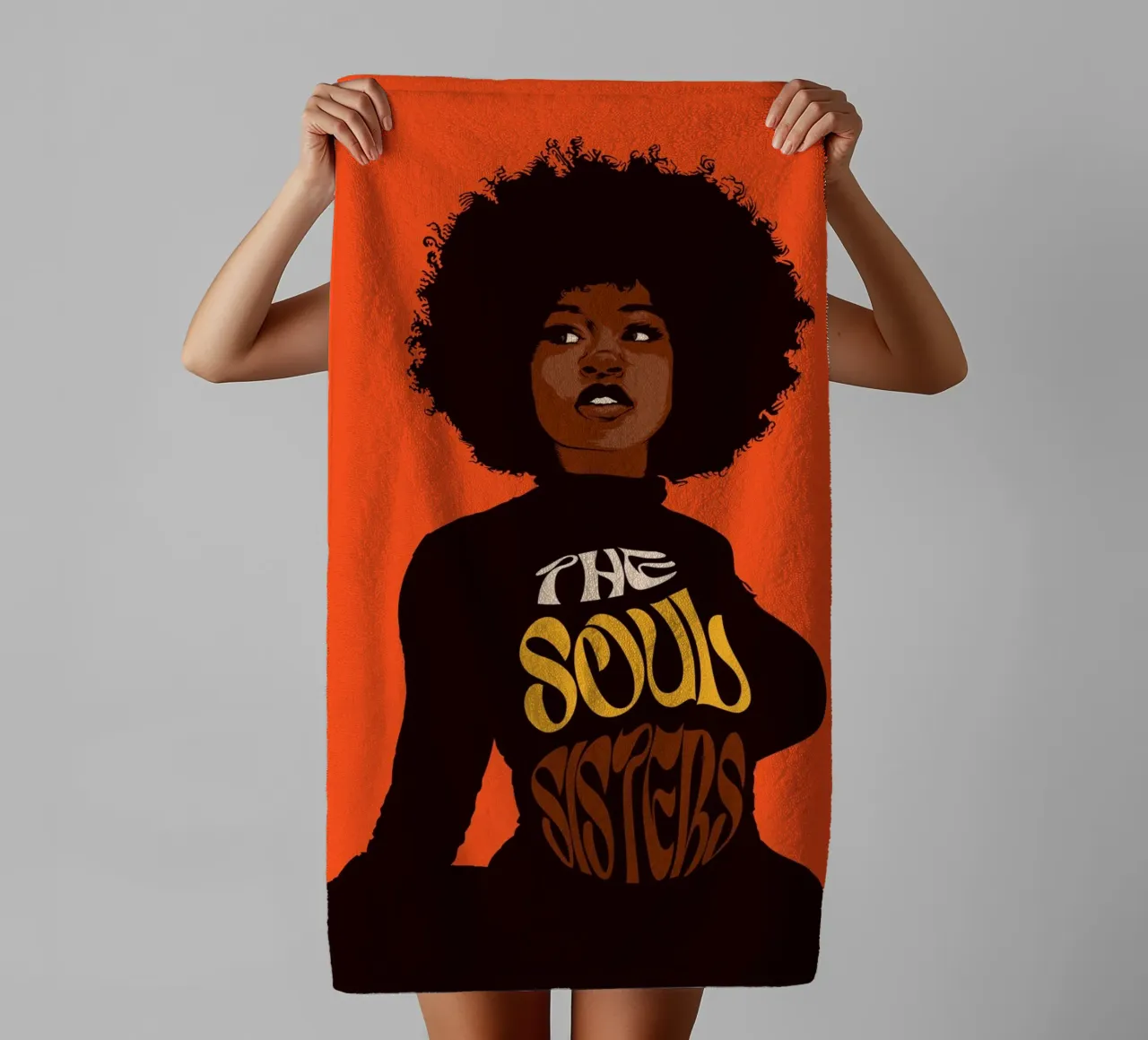 THE SOUL SISTERS towel by Cranio Dsgn