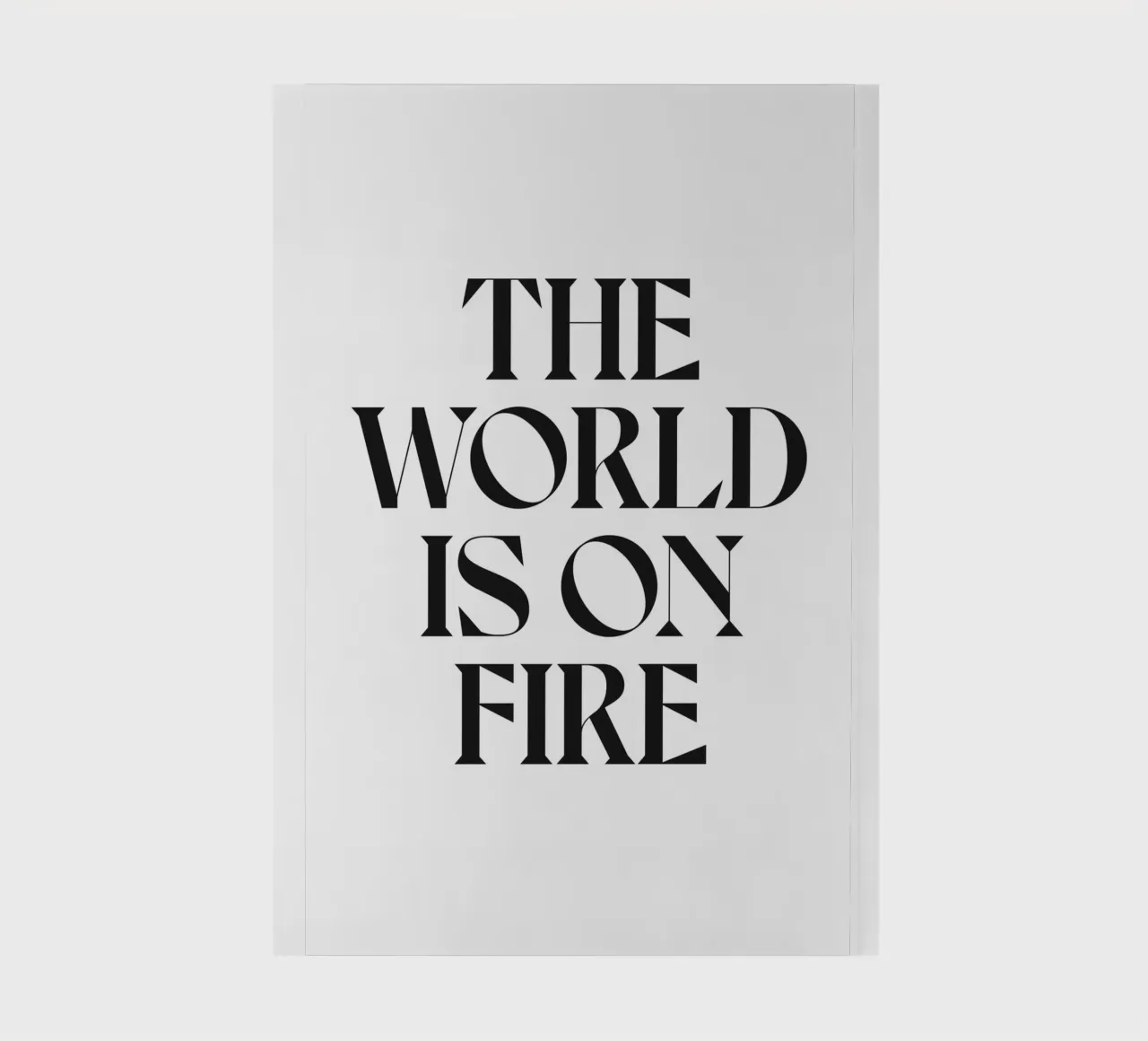 IL MONDO È IN FIAMME diario da n.4