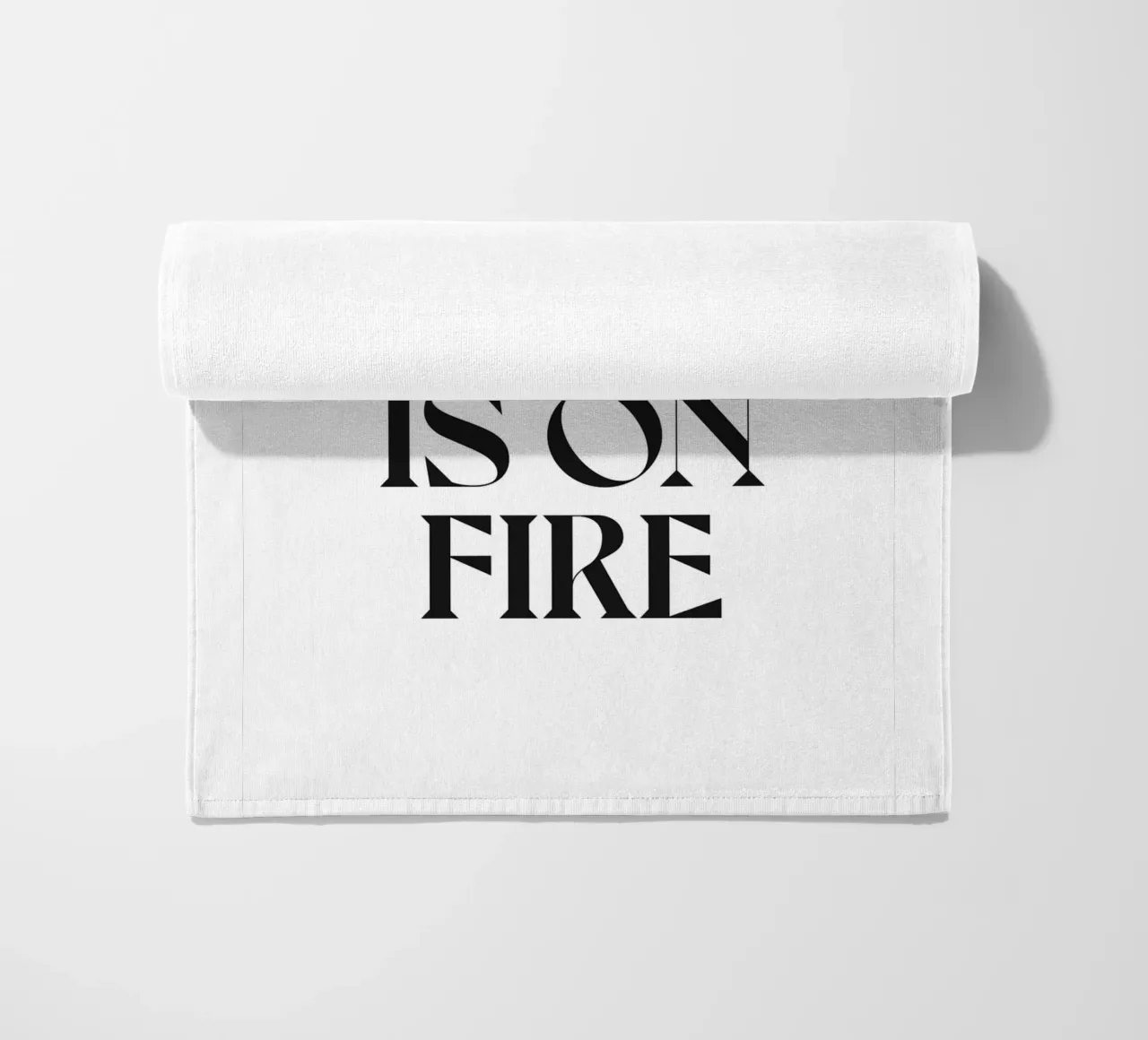 IL MONDO È IN FIAMME telo mare da n.4