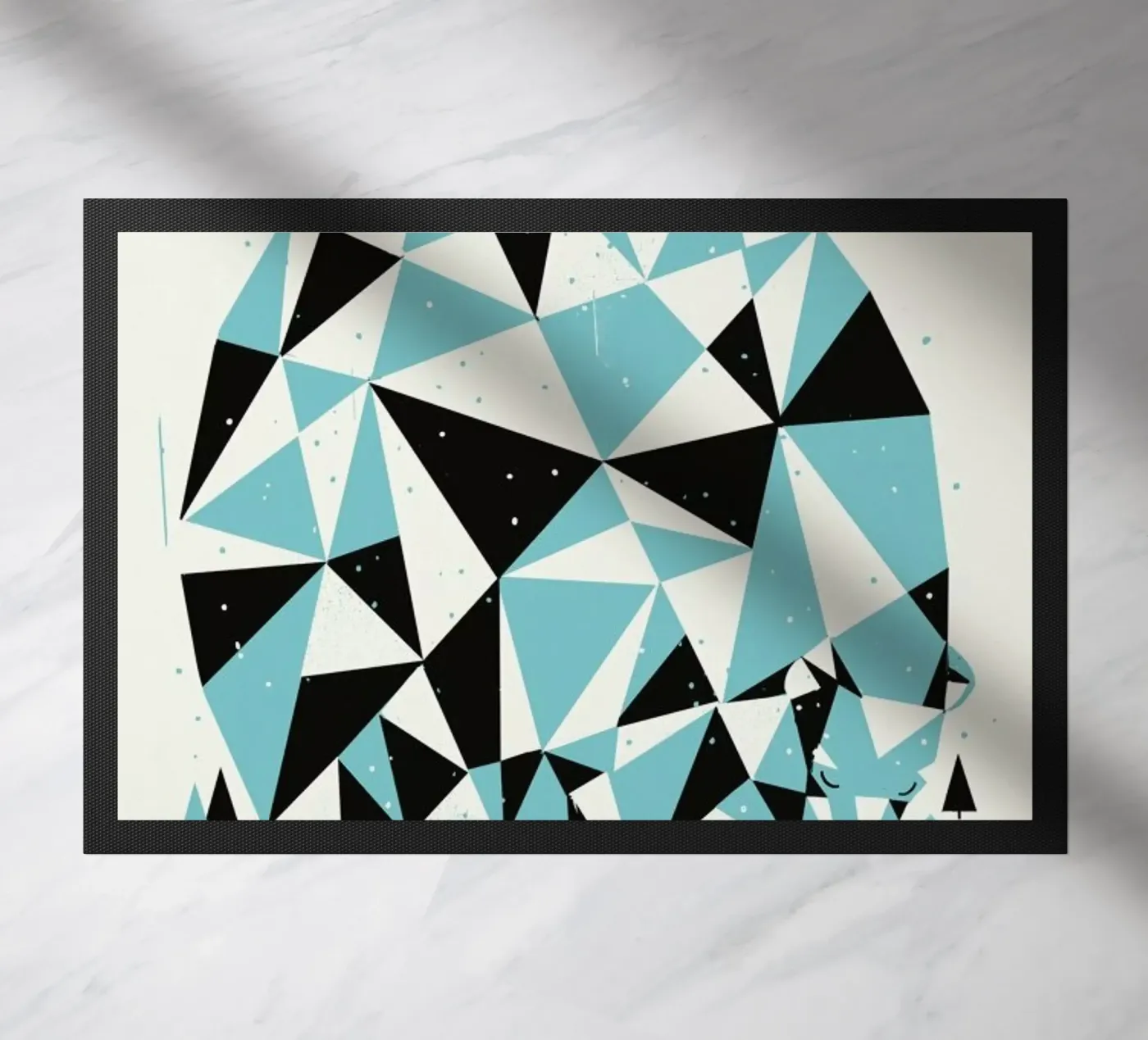 Forest 3 Fußmatte von Pietari Posti