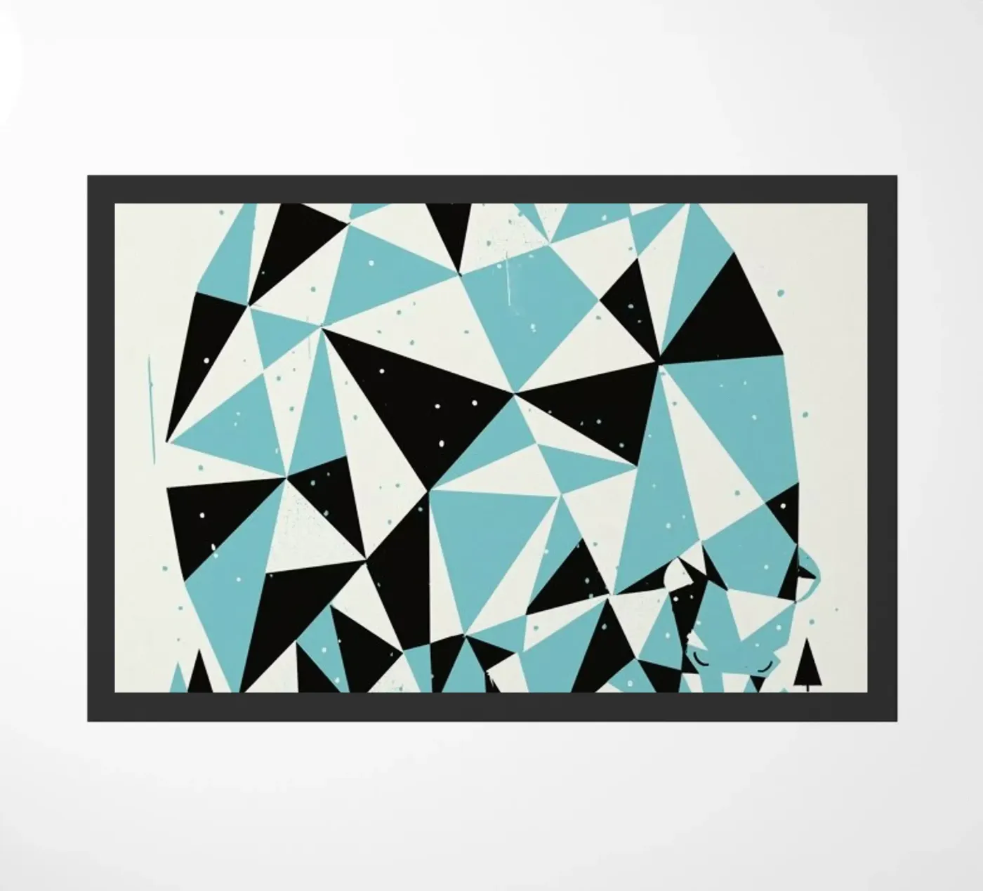 Forest 3 Fußmatte von Pietari Posti