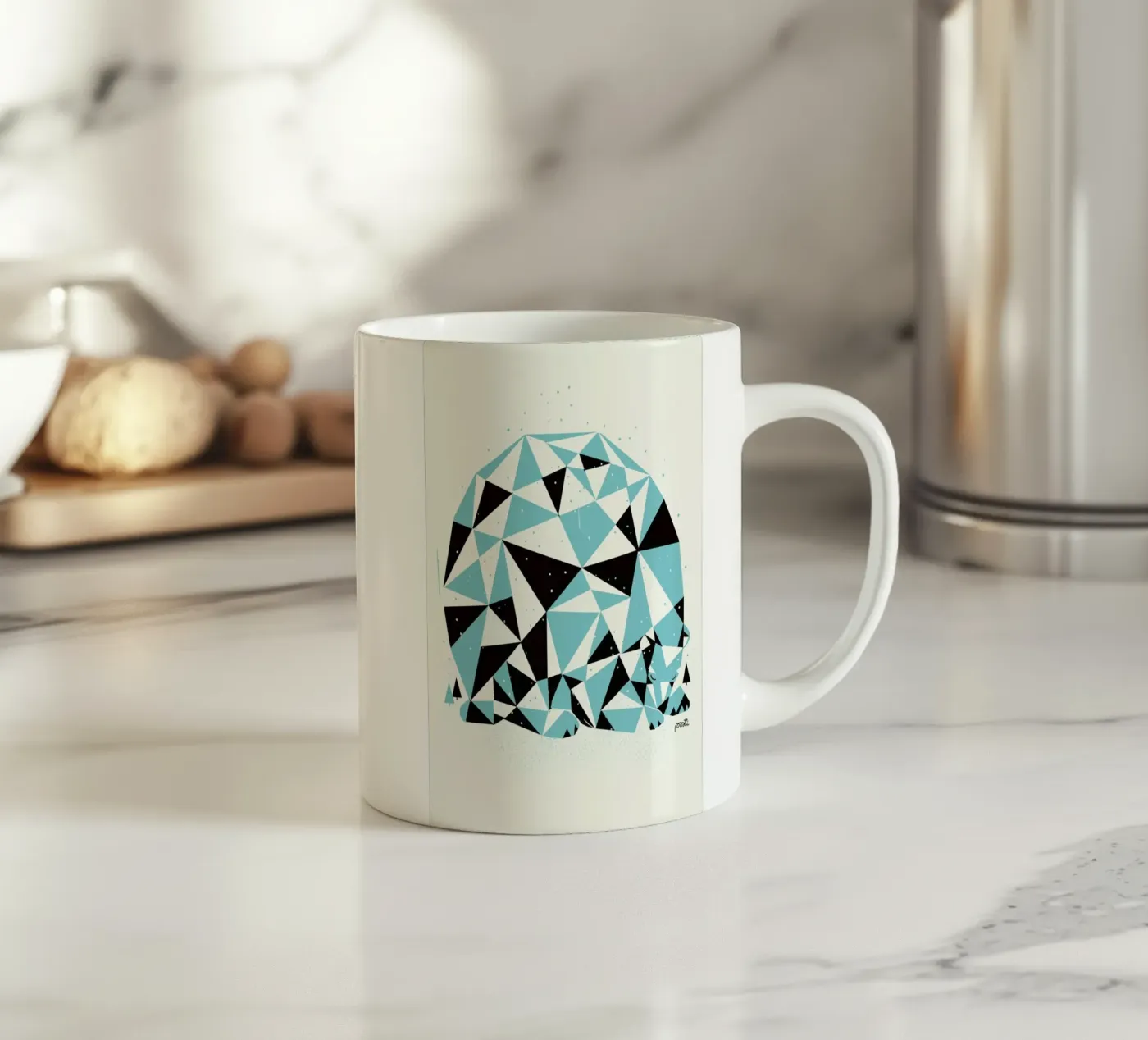 Forest 3 ceramic mug by Pietari Posti