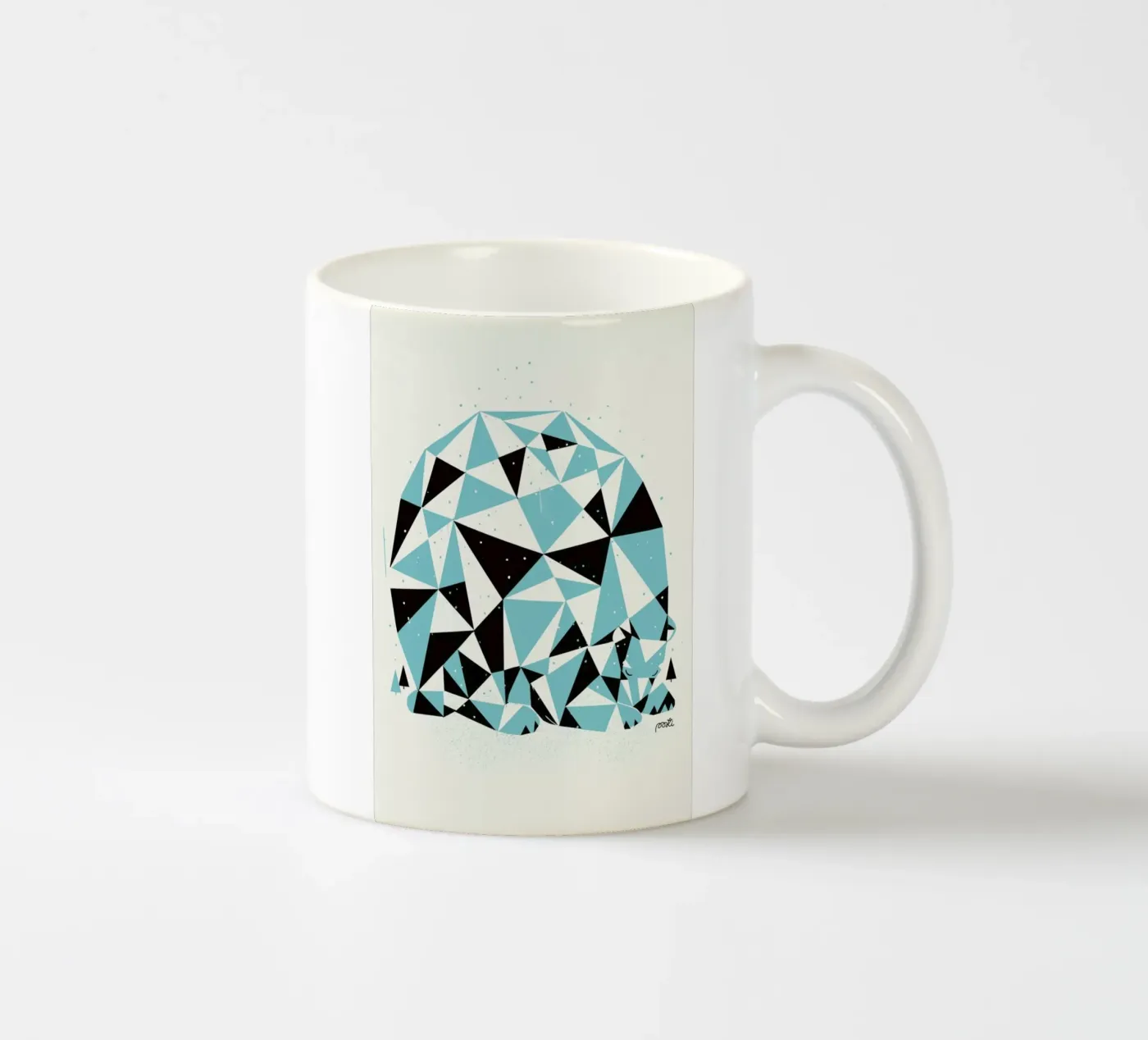 Forest 3 ceramic mug by Pietari Posti