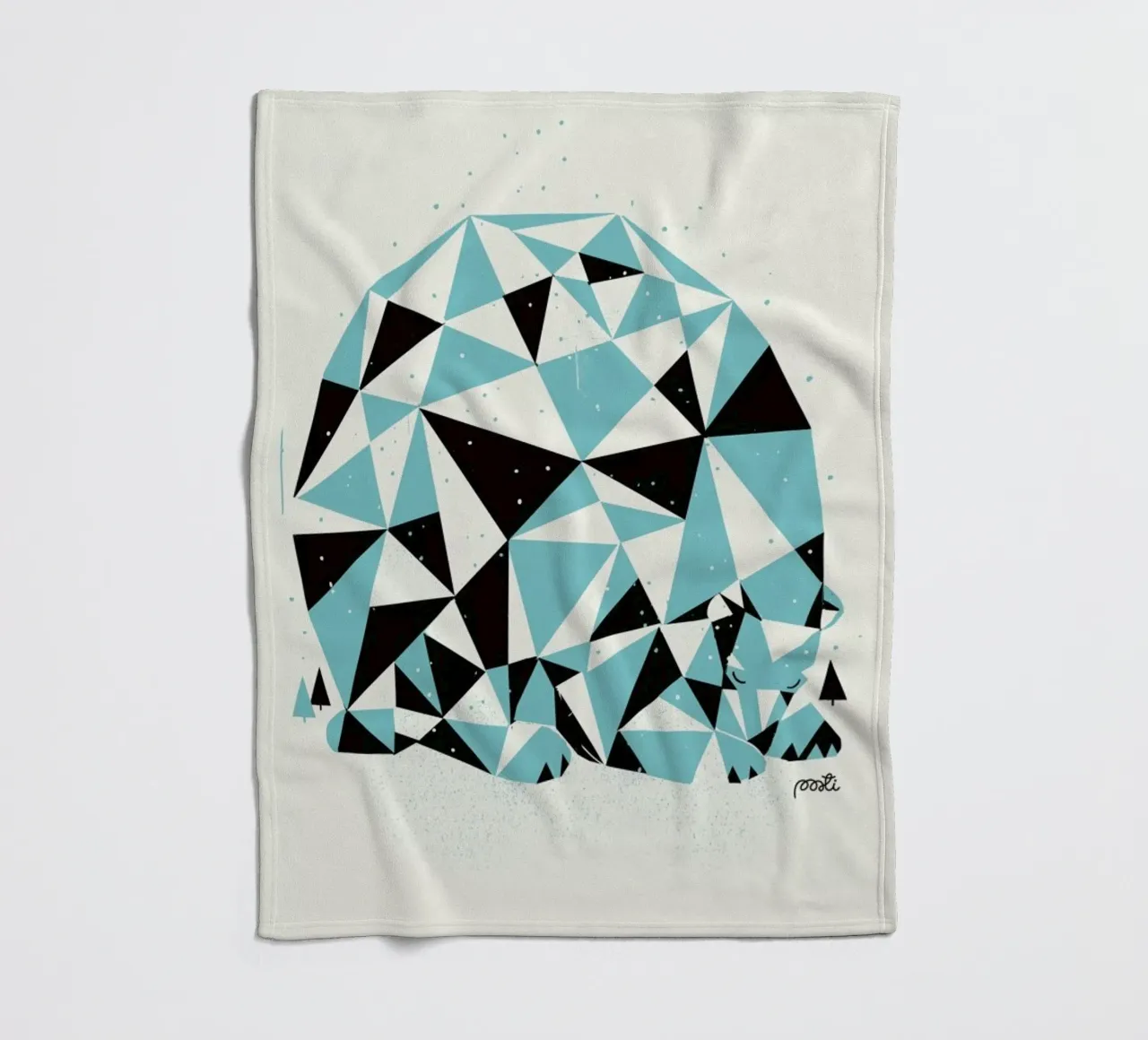 Forest 3 fleecedeken van Pietari Posti