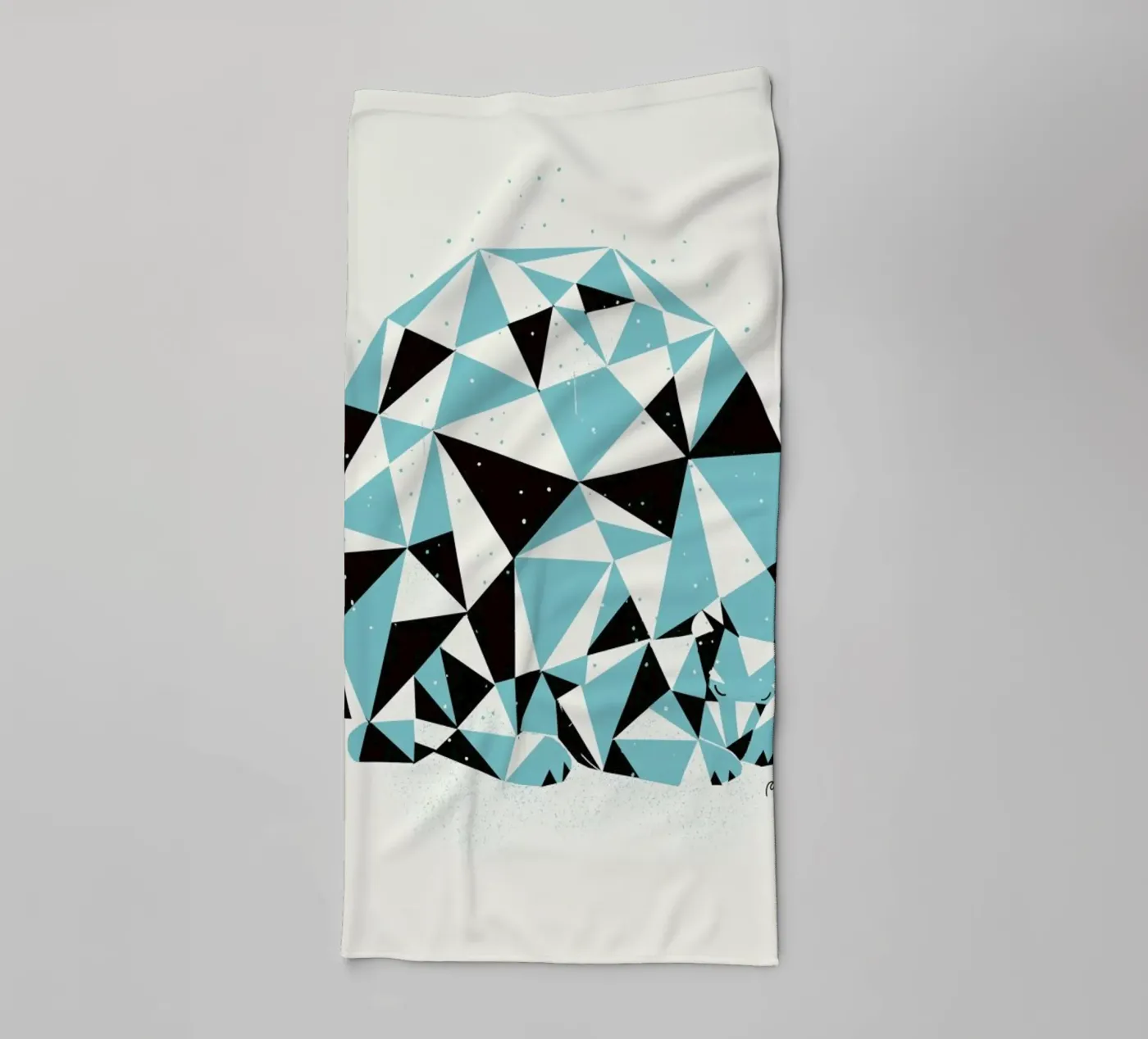 Forest 3 towel by Pietari Posti