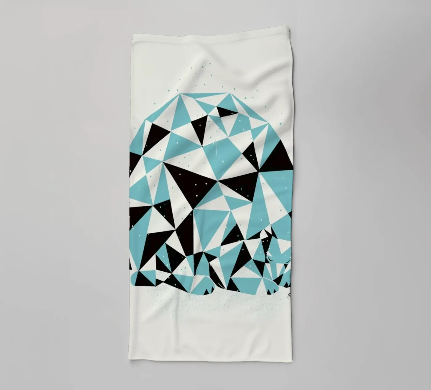 Forest 3 badhanddoek van Pietari Posti