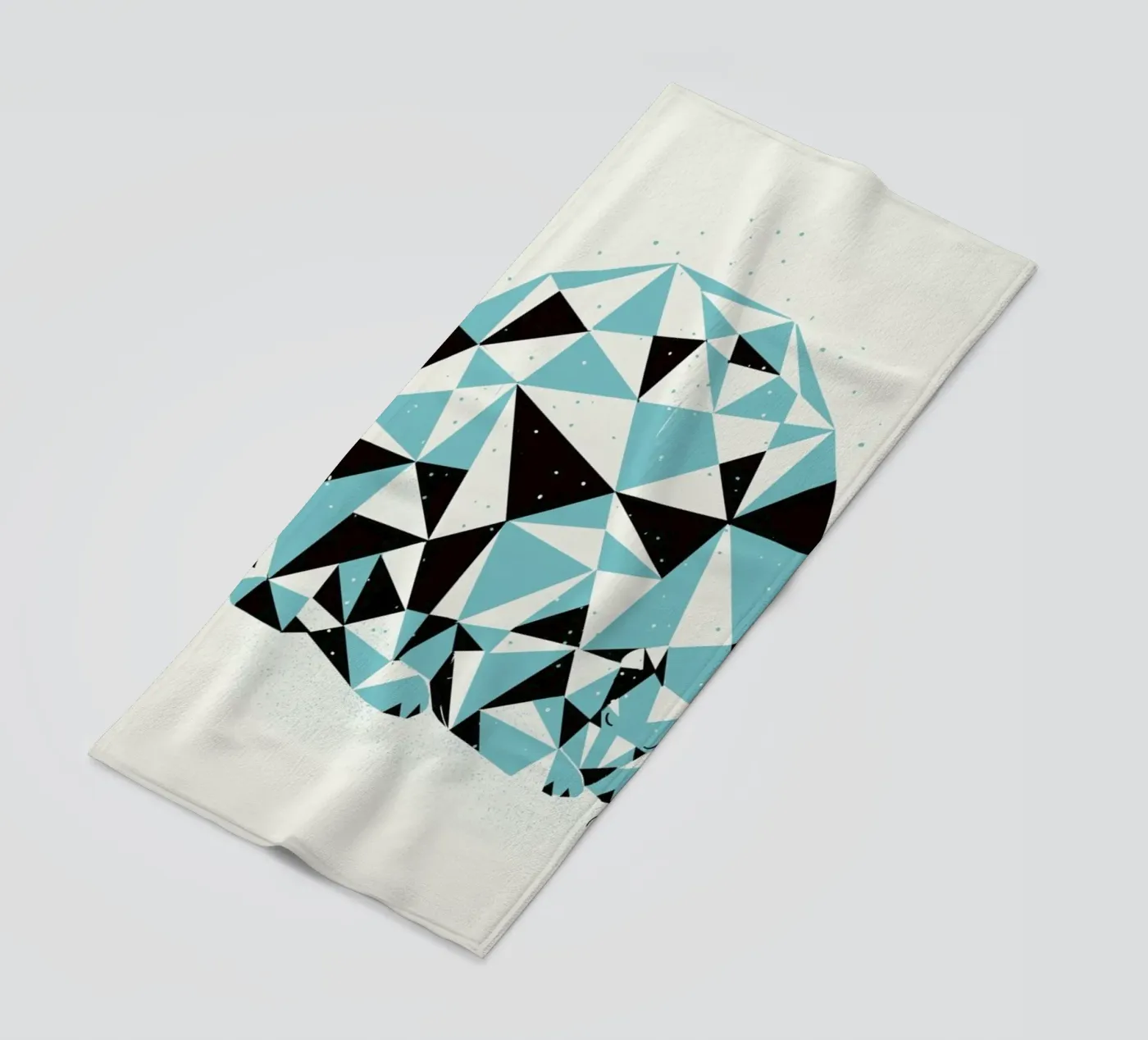 Forest 3 beach towel by Pietari Posti