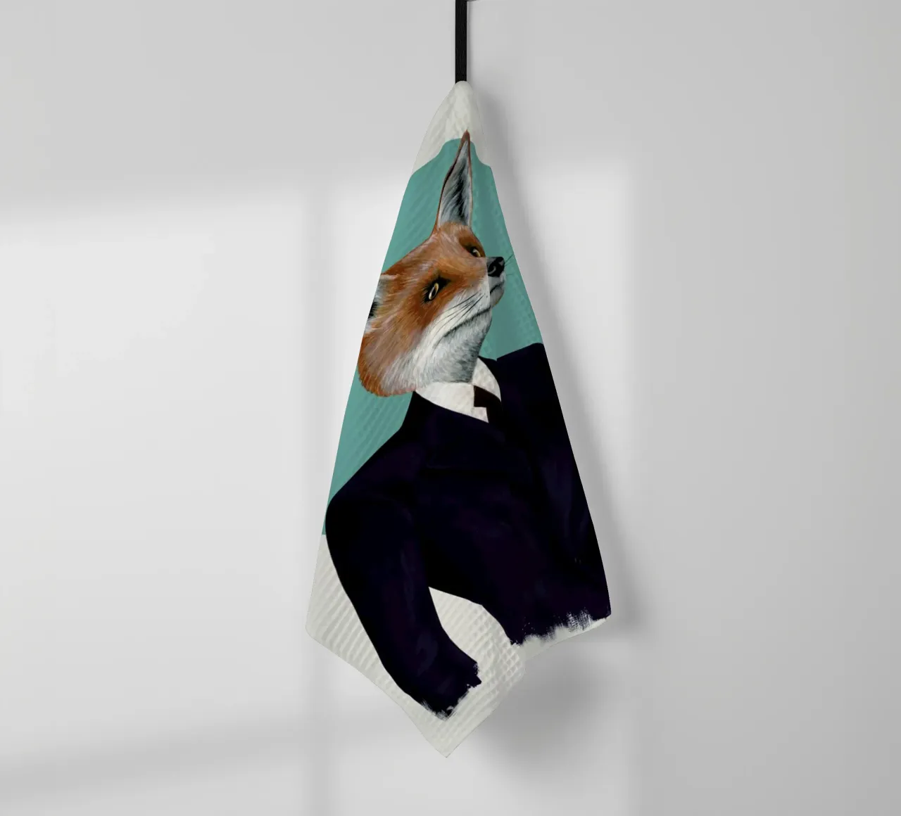 Mr. Fox torchon de Famous When Dead