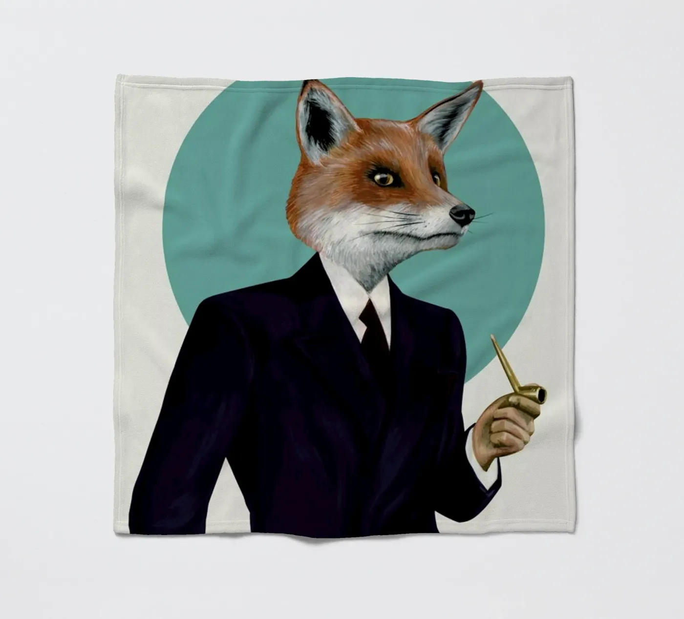 Mr. Fox fleecedeken van Famous When Dead