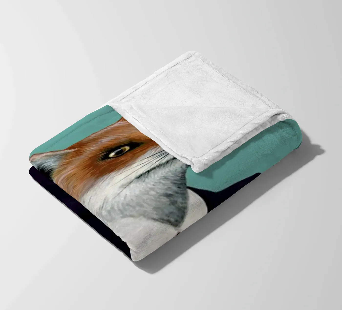 Mr. Fox fleecedeken van Famous When Dead