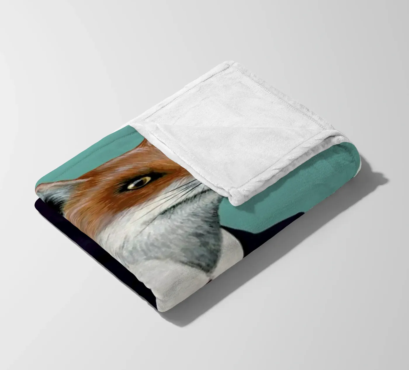 Mr. Fox fleecedeken van Famous When Dead