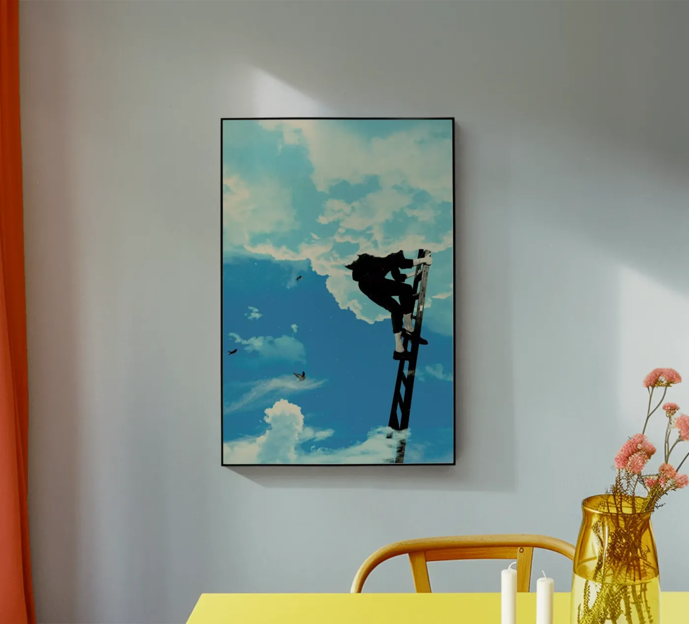Up There acryl van Matheus Lopes Castro