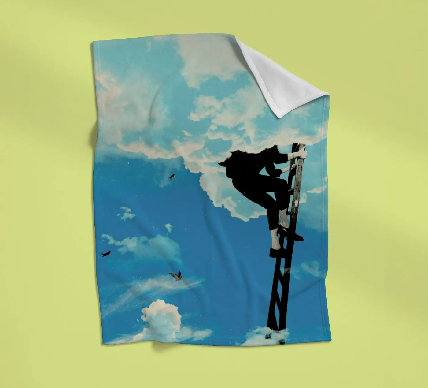 Up There fleecedeken van Matheus Lopes Castro