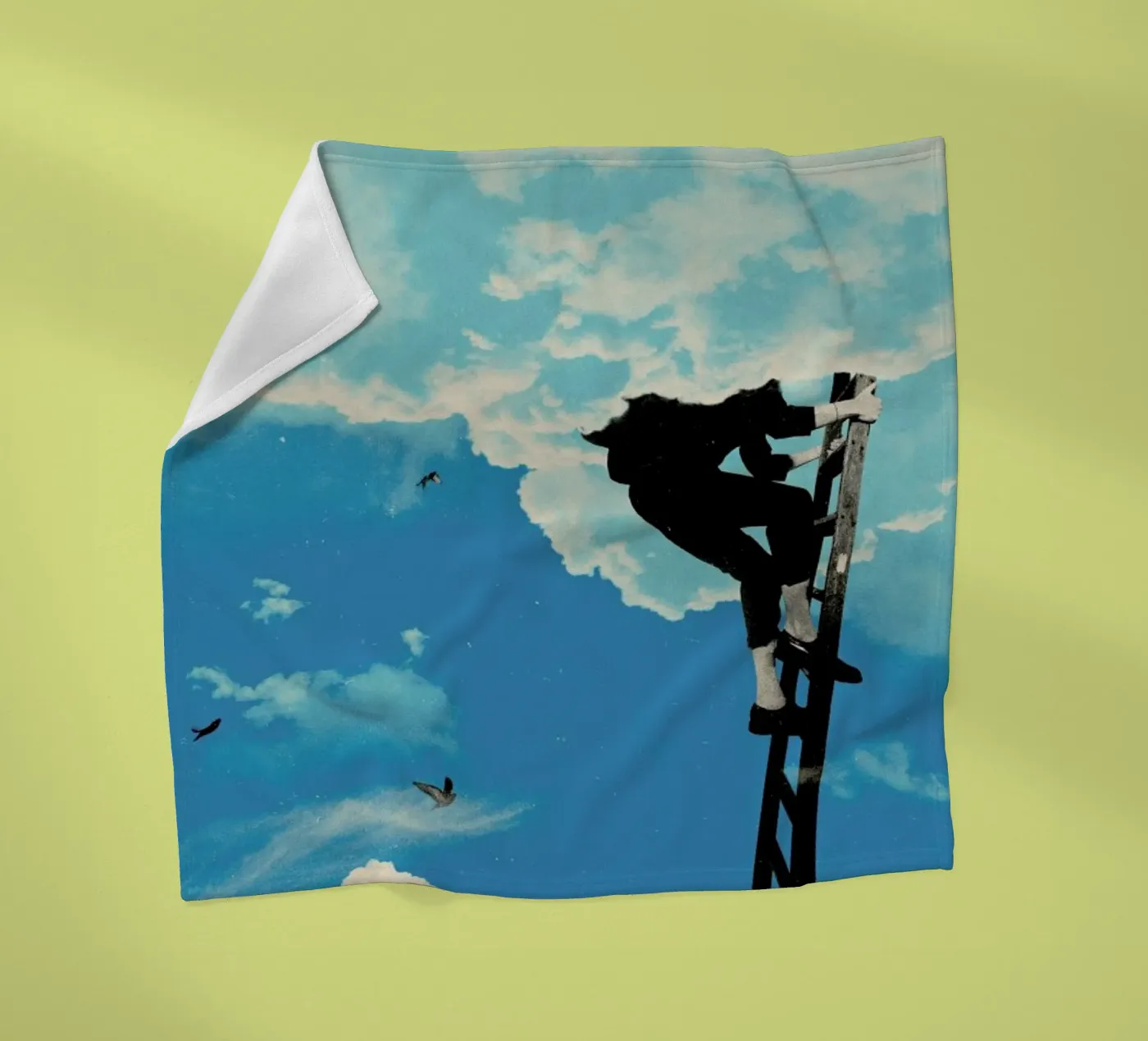 Up There Fleecedecke von Matheus Lopes Castro