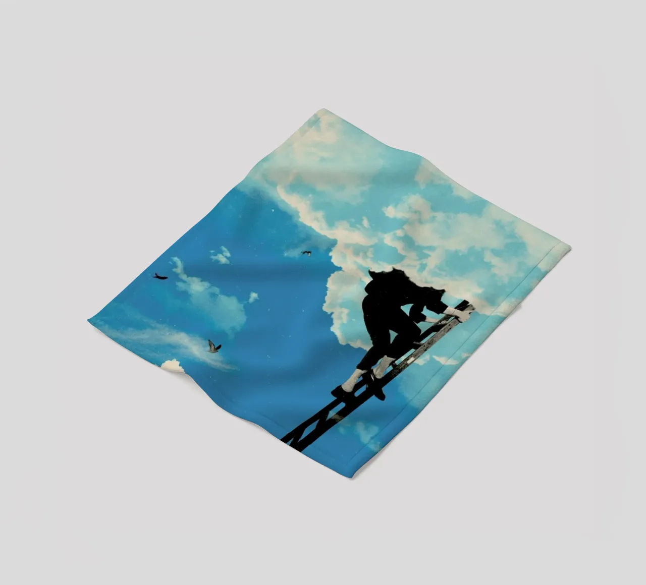 Up There Fleecedecke von Matheus Lopes Castro