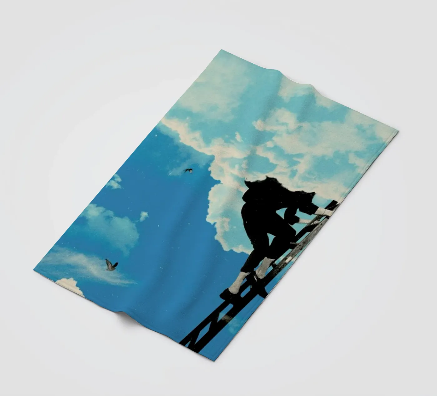 Up There Fleecedecke von Matheus Lopes Castro