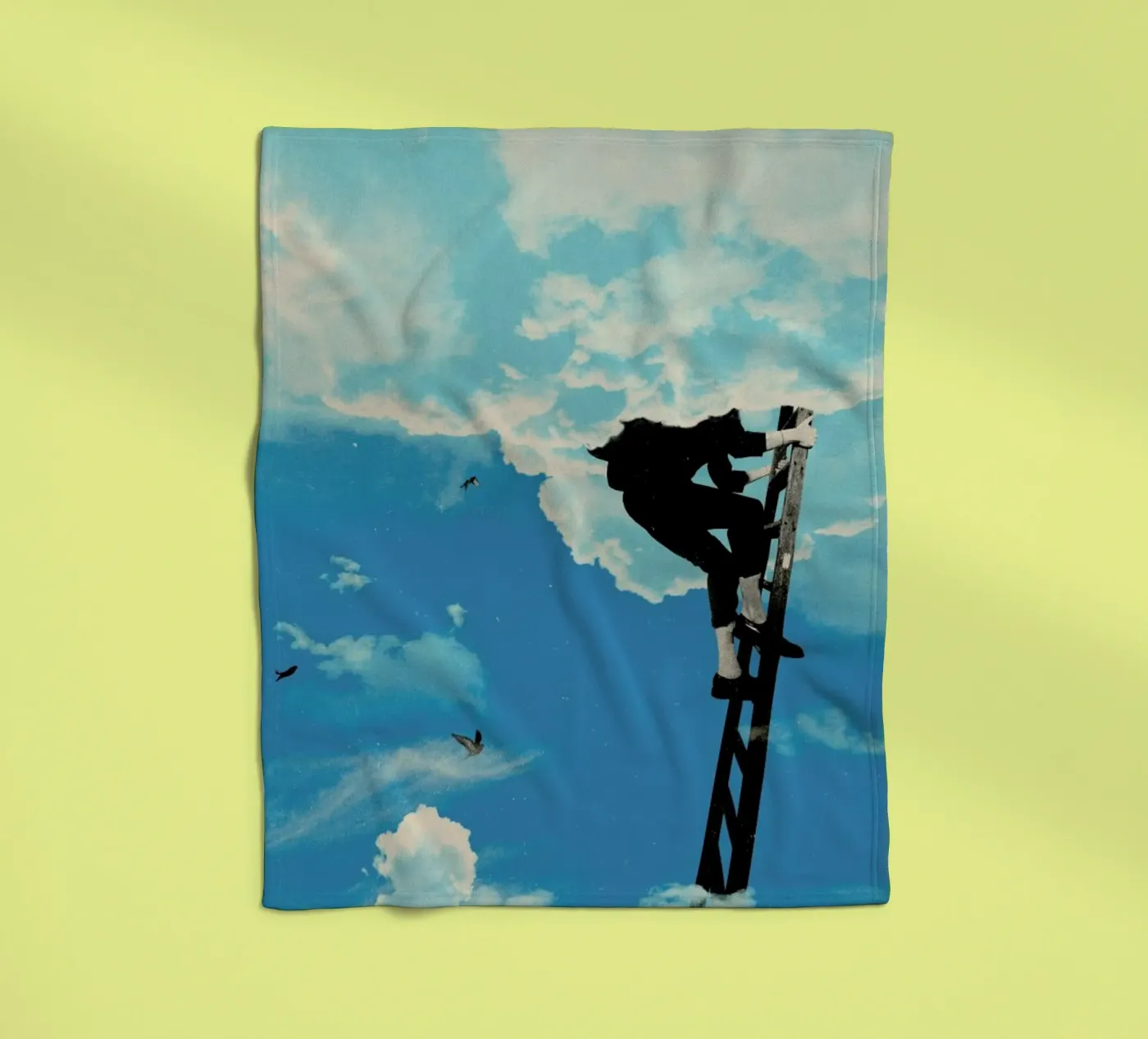 Up There fleecedeken van Matheus Lopes Castro