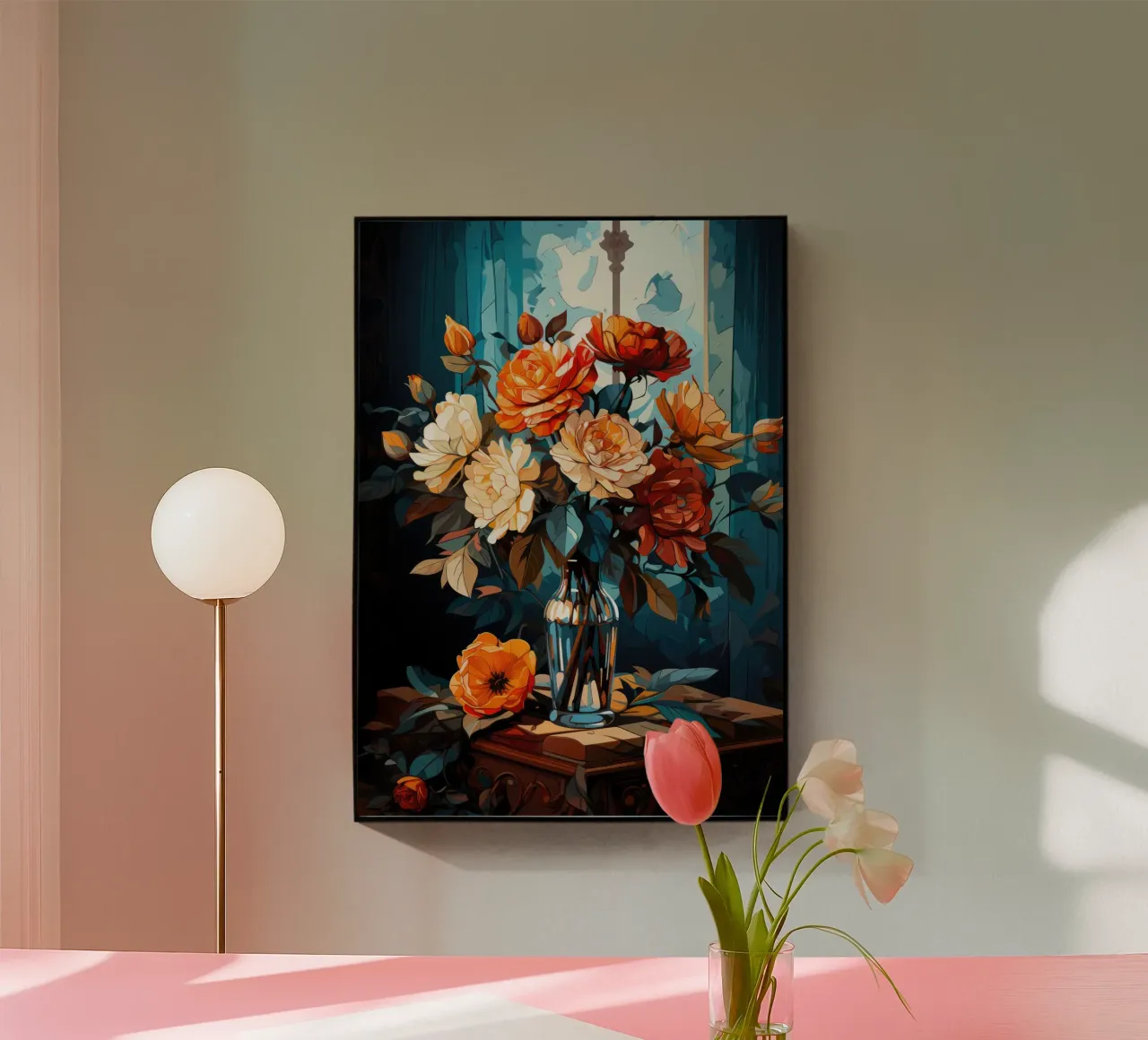 Ionic bouquet plexiglass da PosterPrint