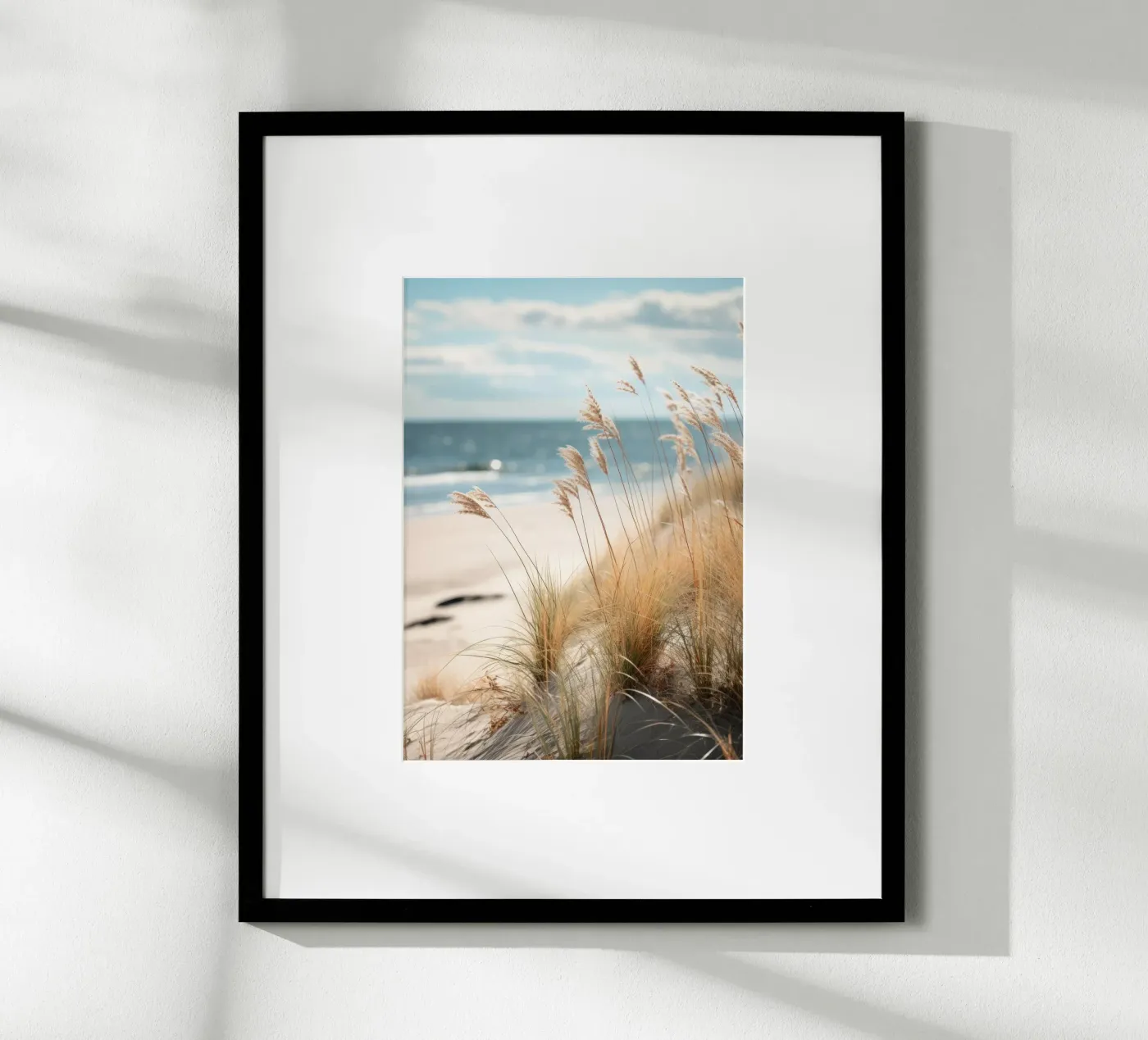 sandy beach poster by PosterPrint