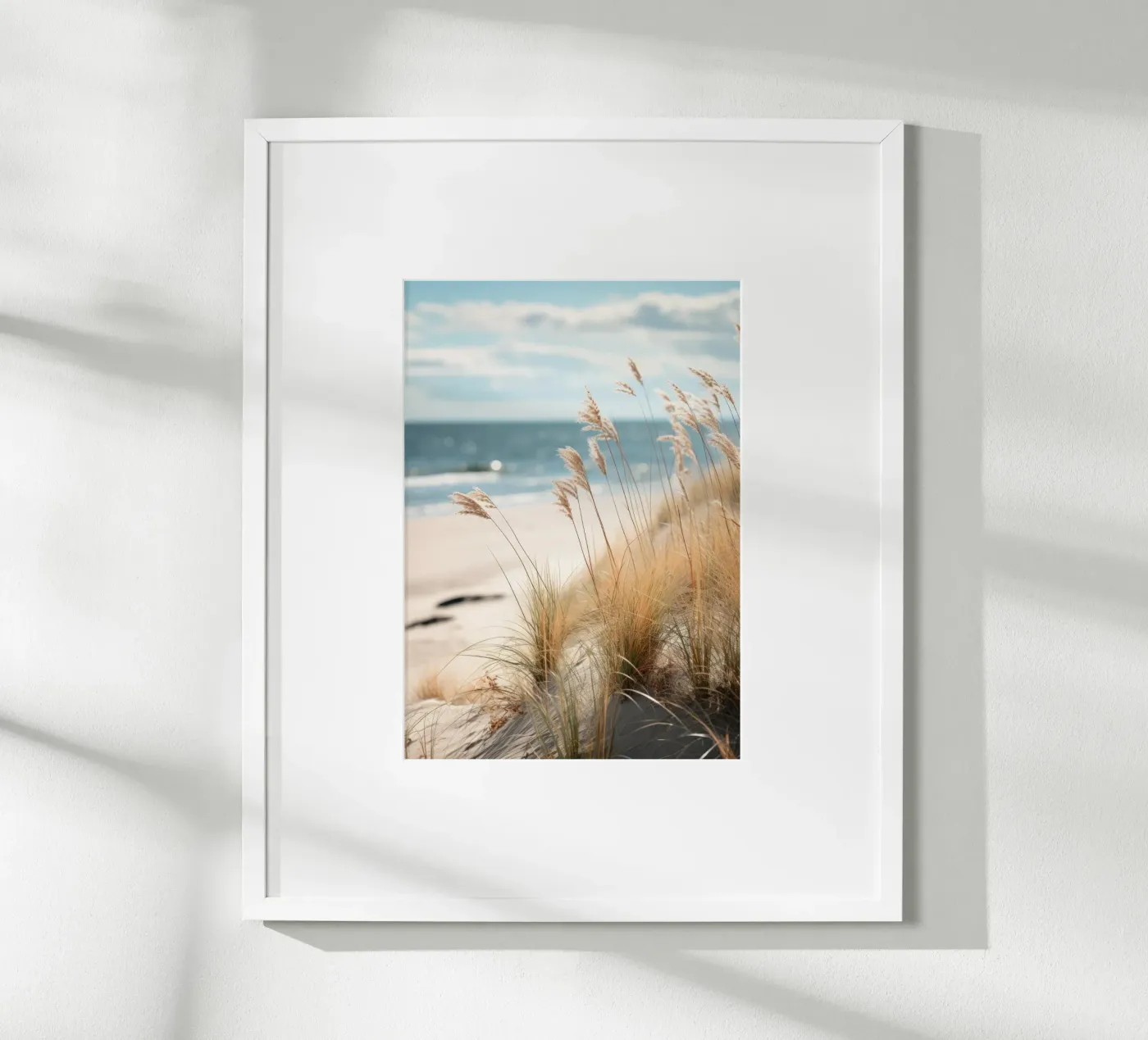 sandy beach poster by PosterPrint