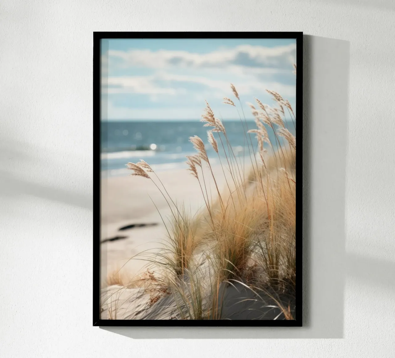 sandy beach poster by PosterPrint