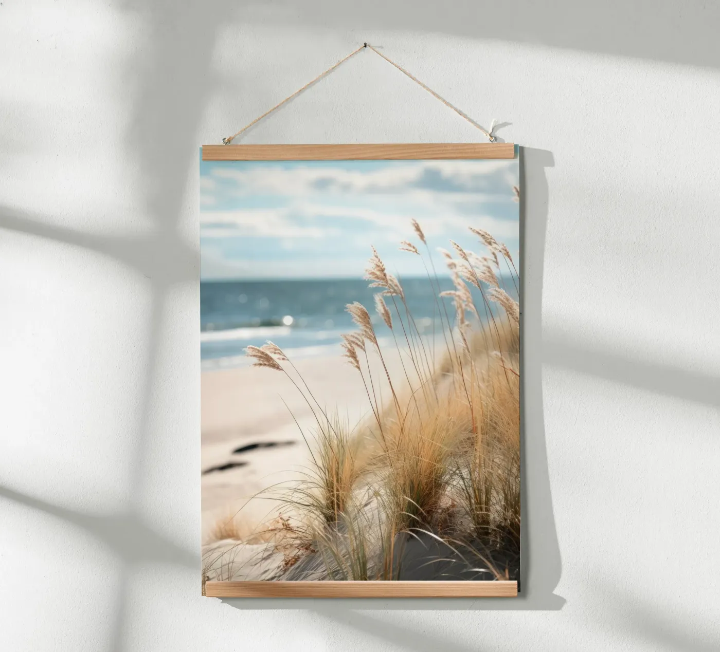 sandy beach poster by PosterPrint
