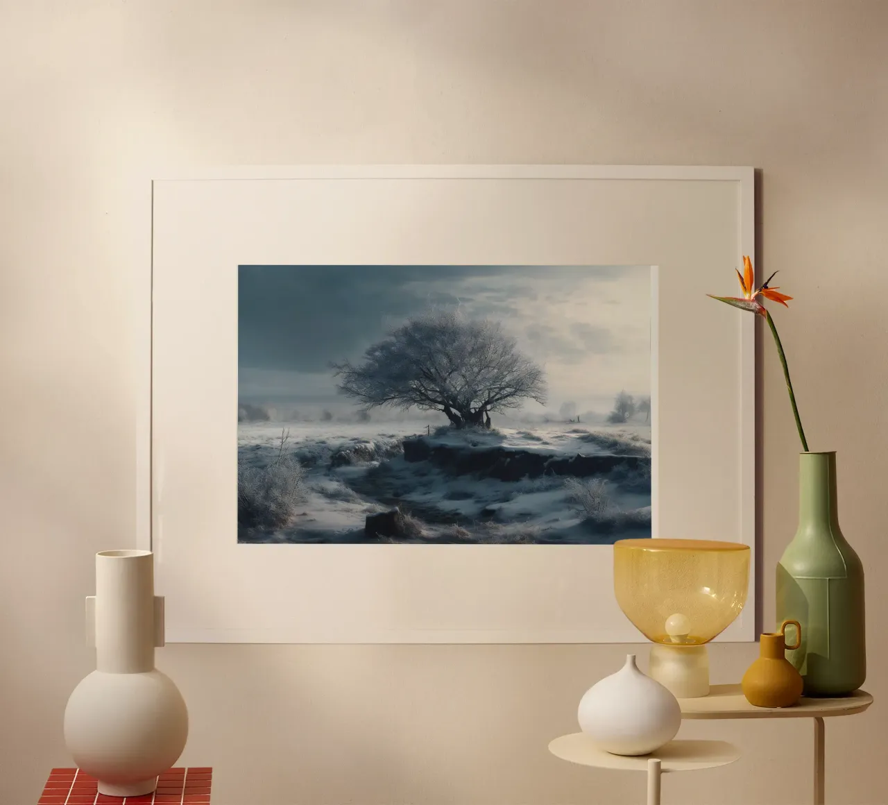 WInterbaum Poster von PosterPrint