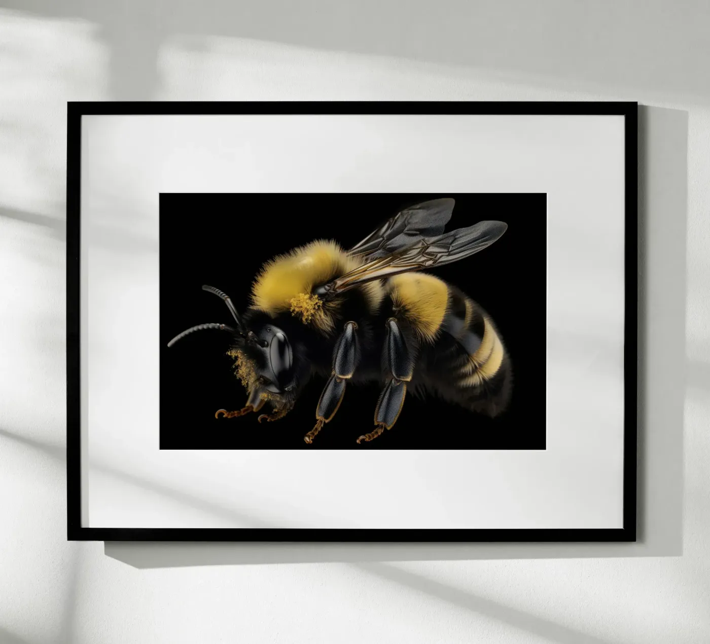 Macro photo bee poster da PosterPrint