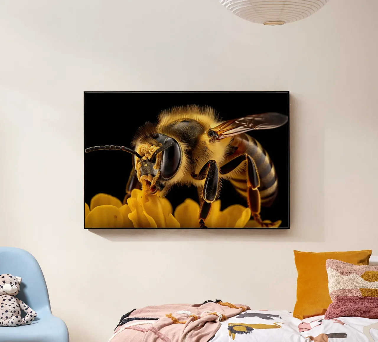 Immagine macro delle api plexiglass da PosterPrint