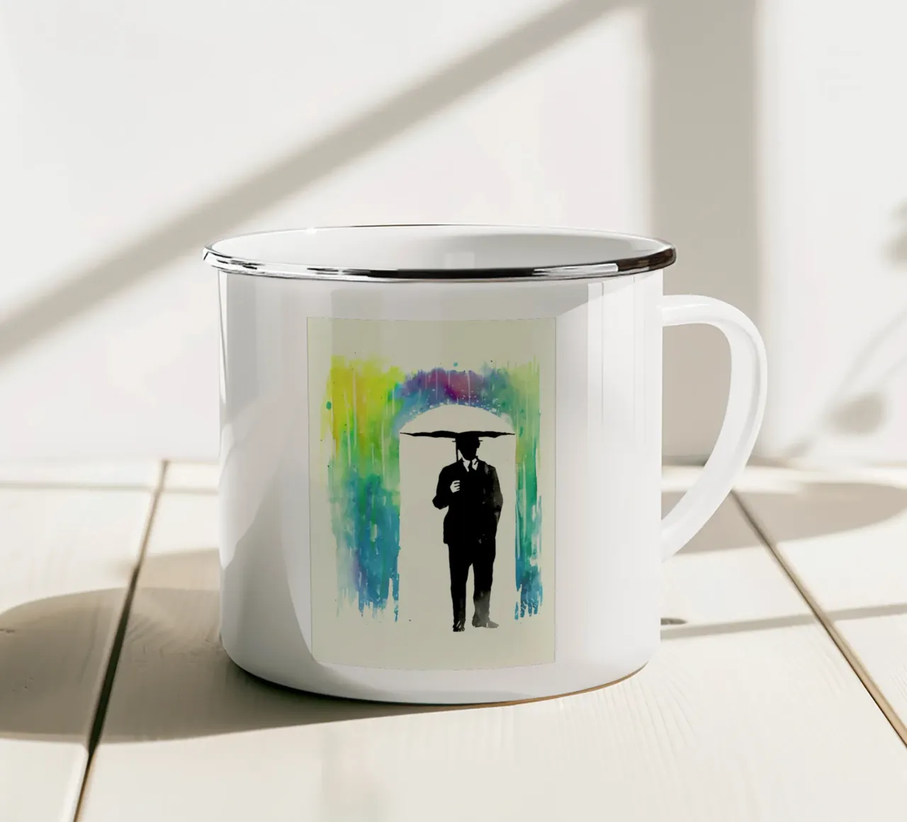Colorphobia tazza in smalto da Matheus Lopes Castro