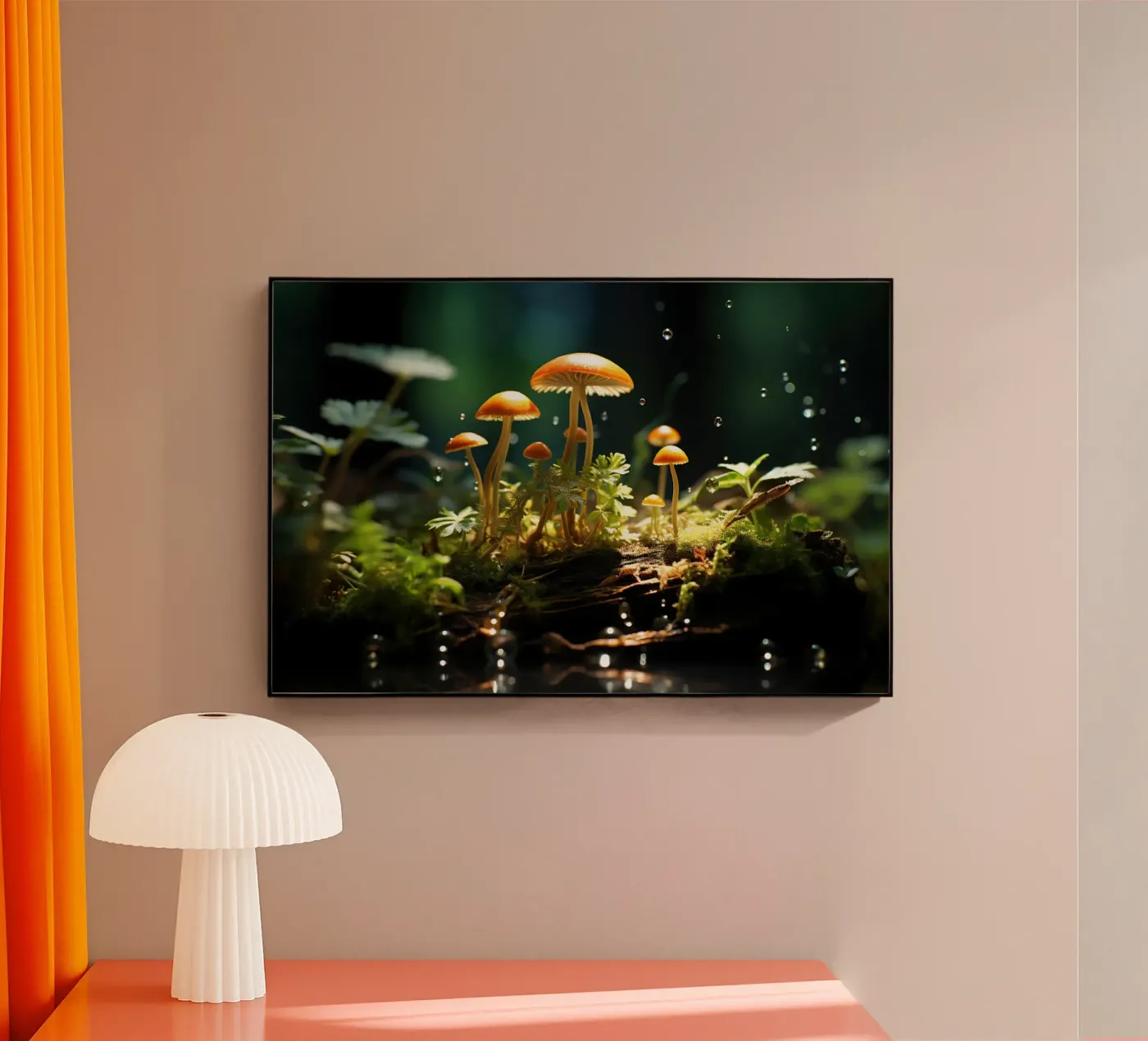 Macropilze plexiglas de PosterPrint