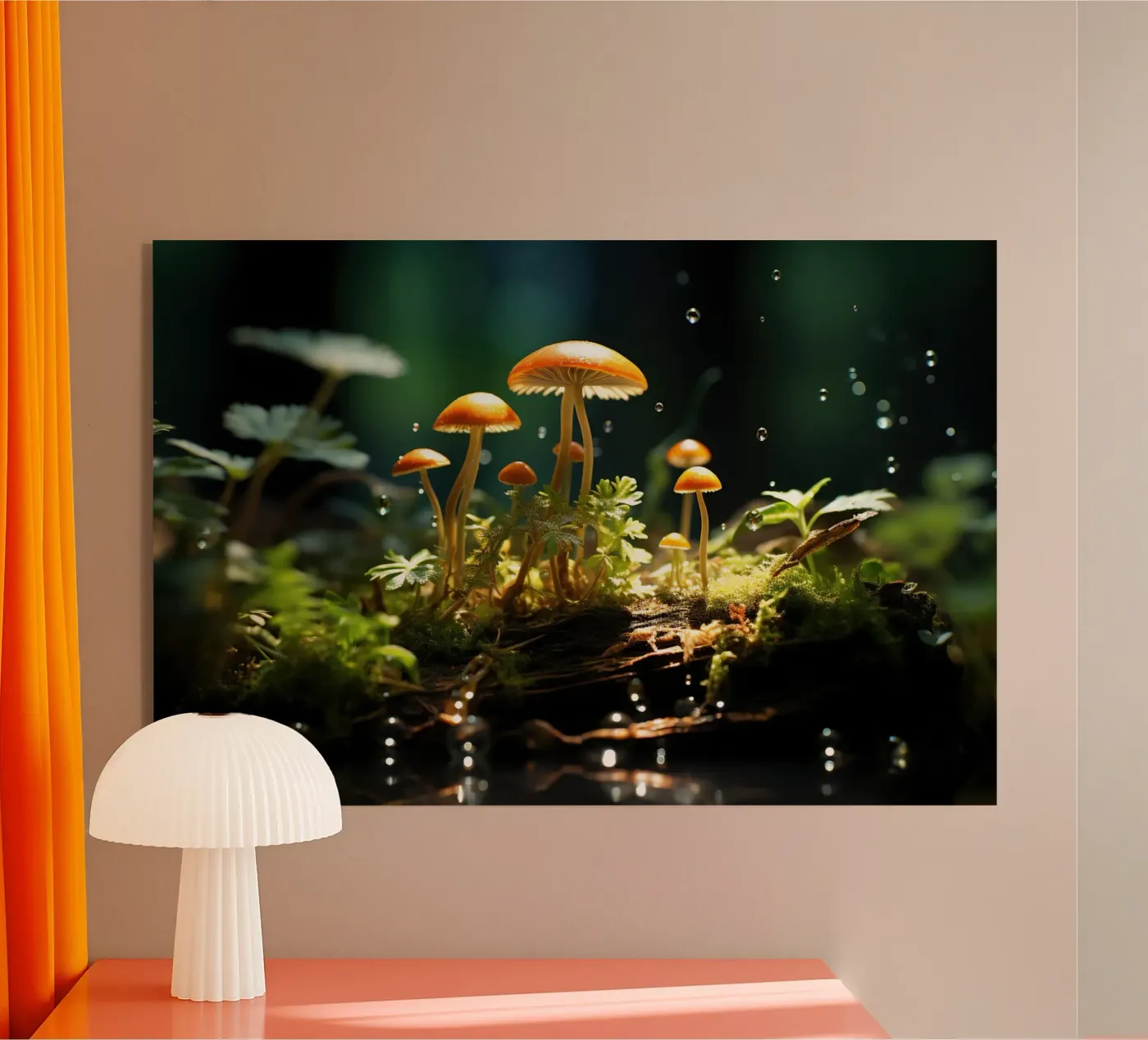 Macropilze plexiglas de PosterPrint