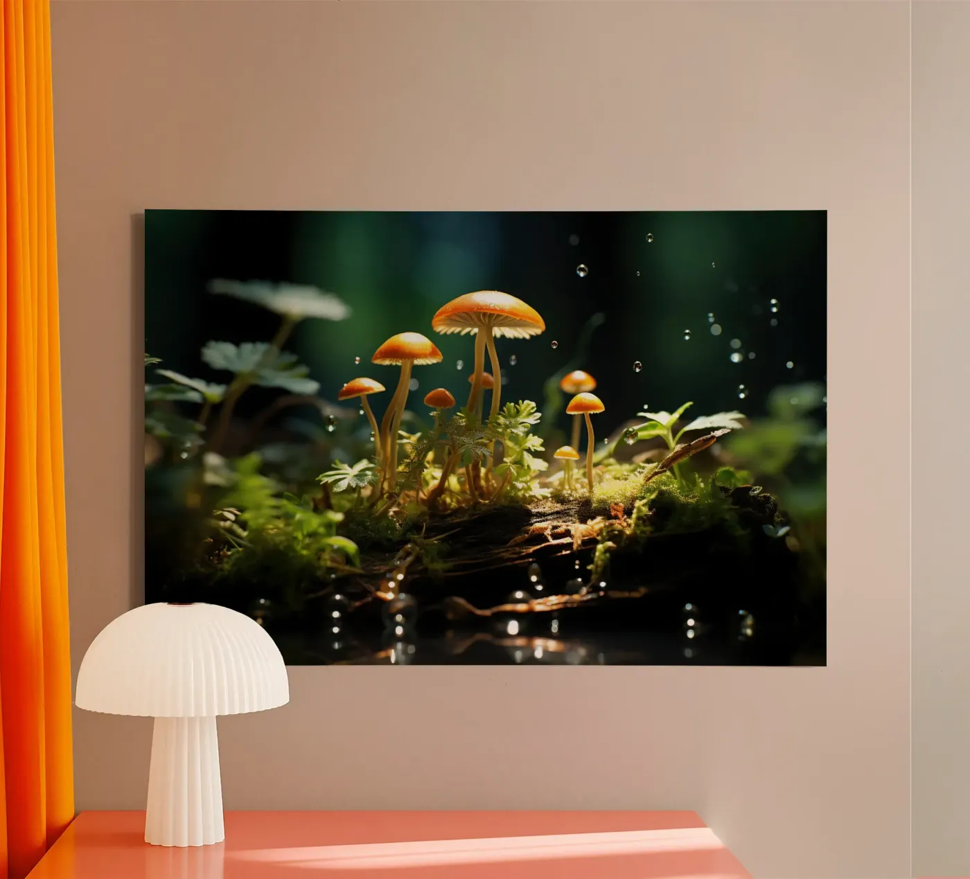 Macropilze tela da PosterPrint