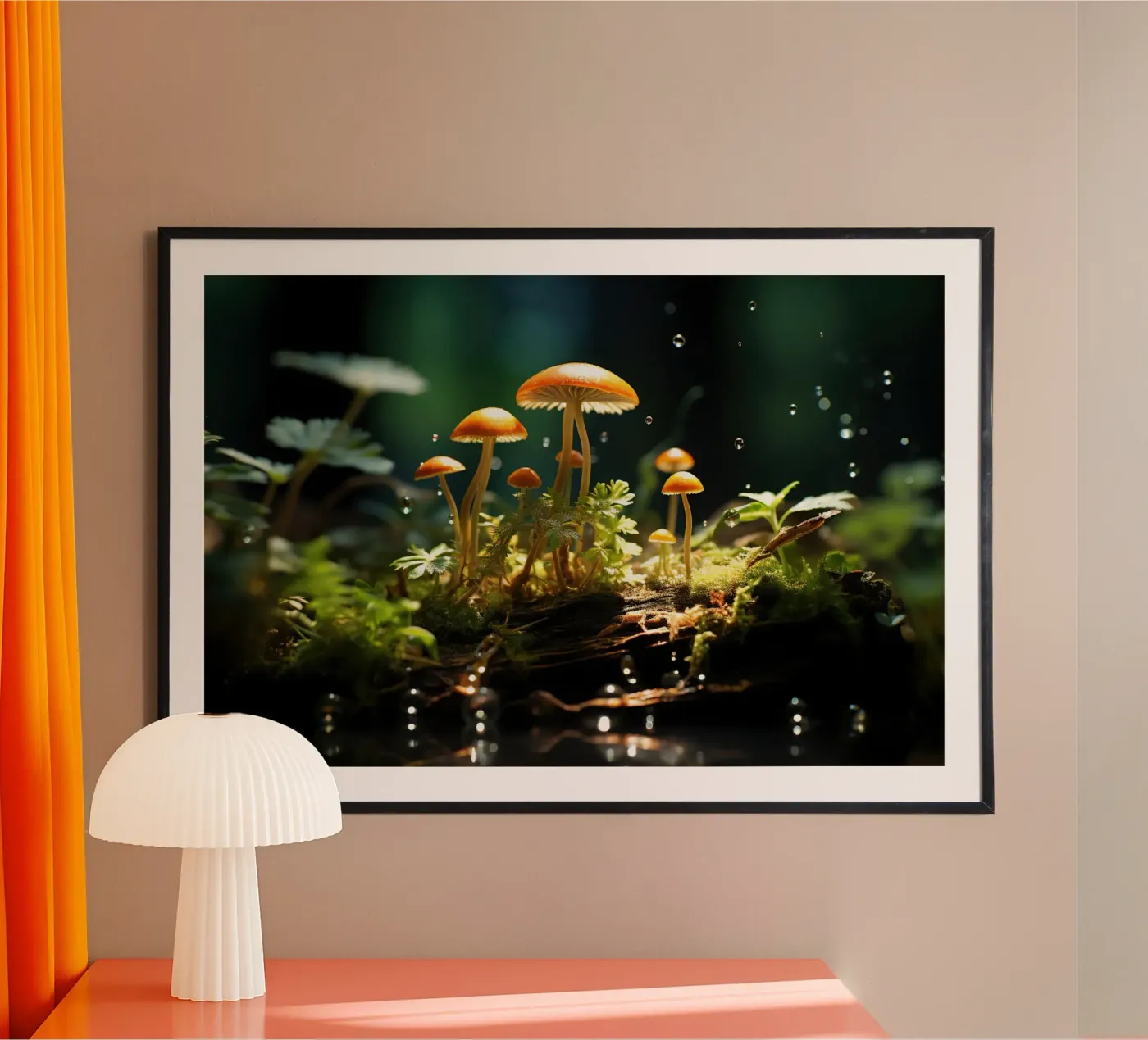 Macropilze poster van PosterPrint