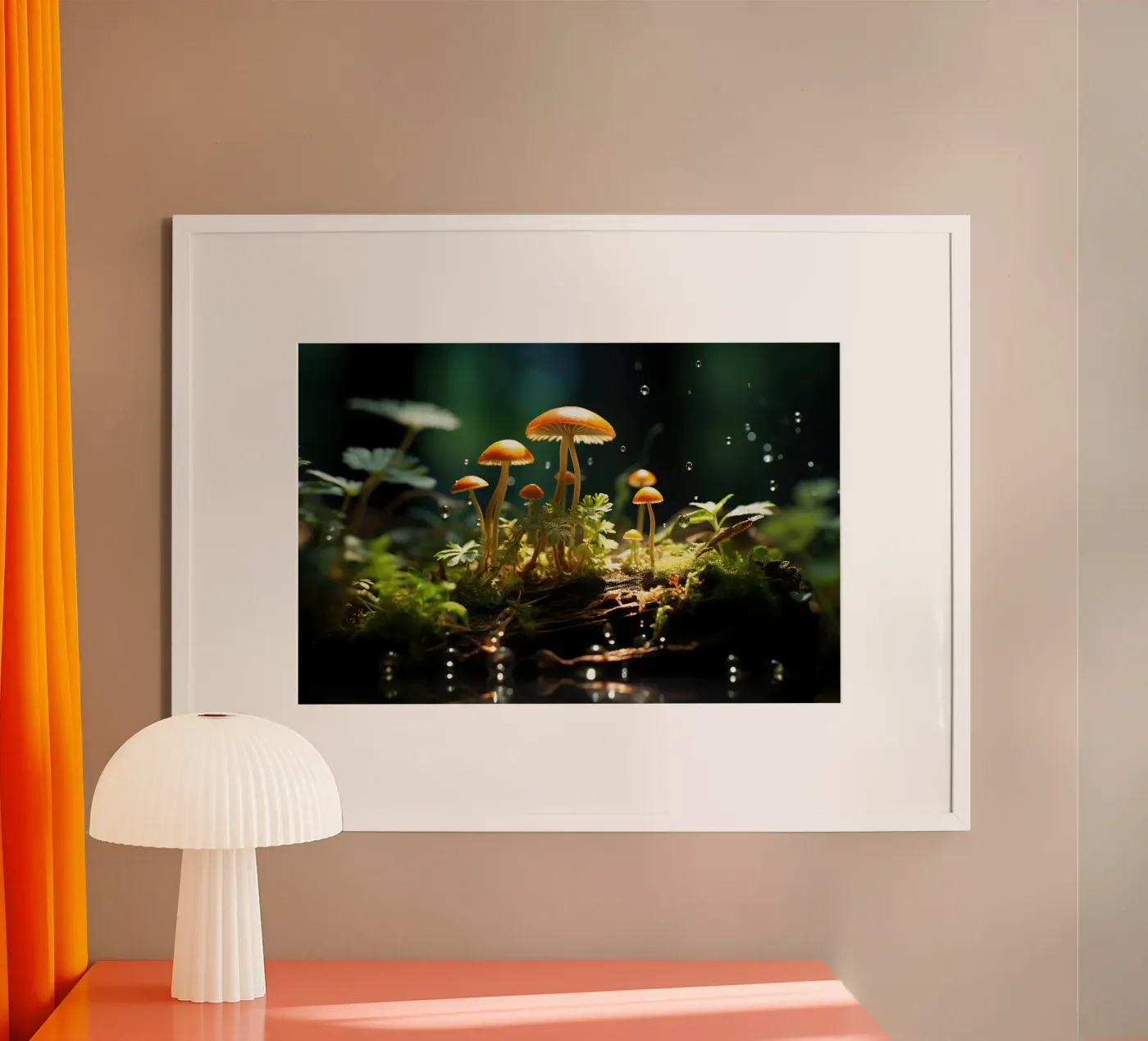 Macropilze poster van PosterPrint