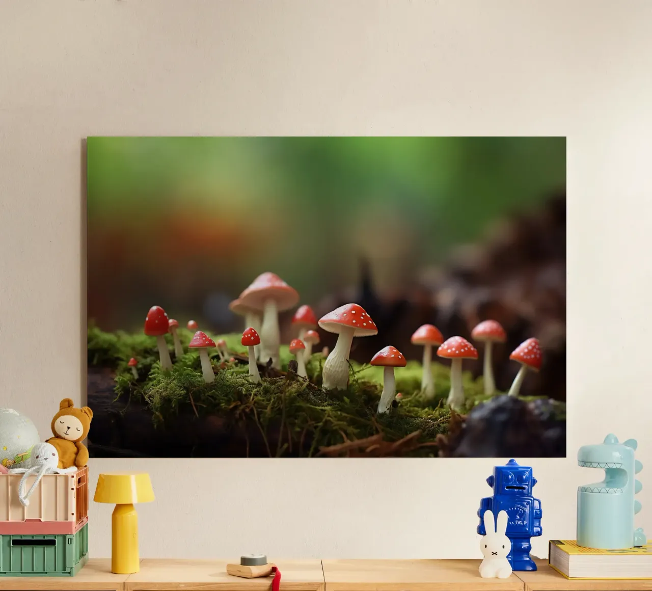 Macro rospo plexiglass da PosterPrint