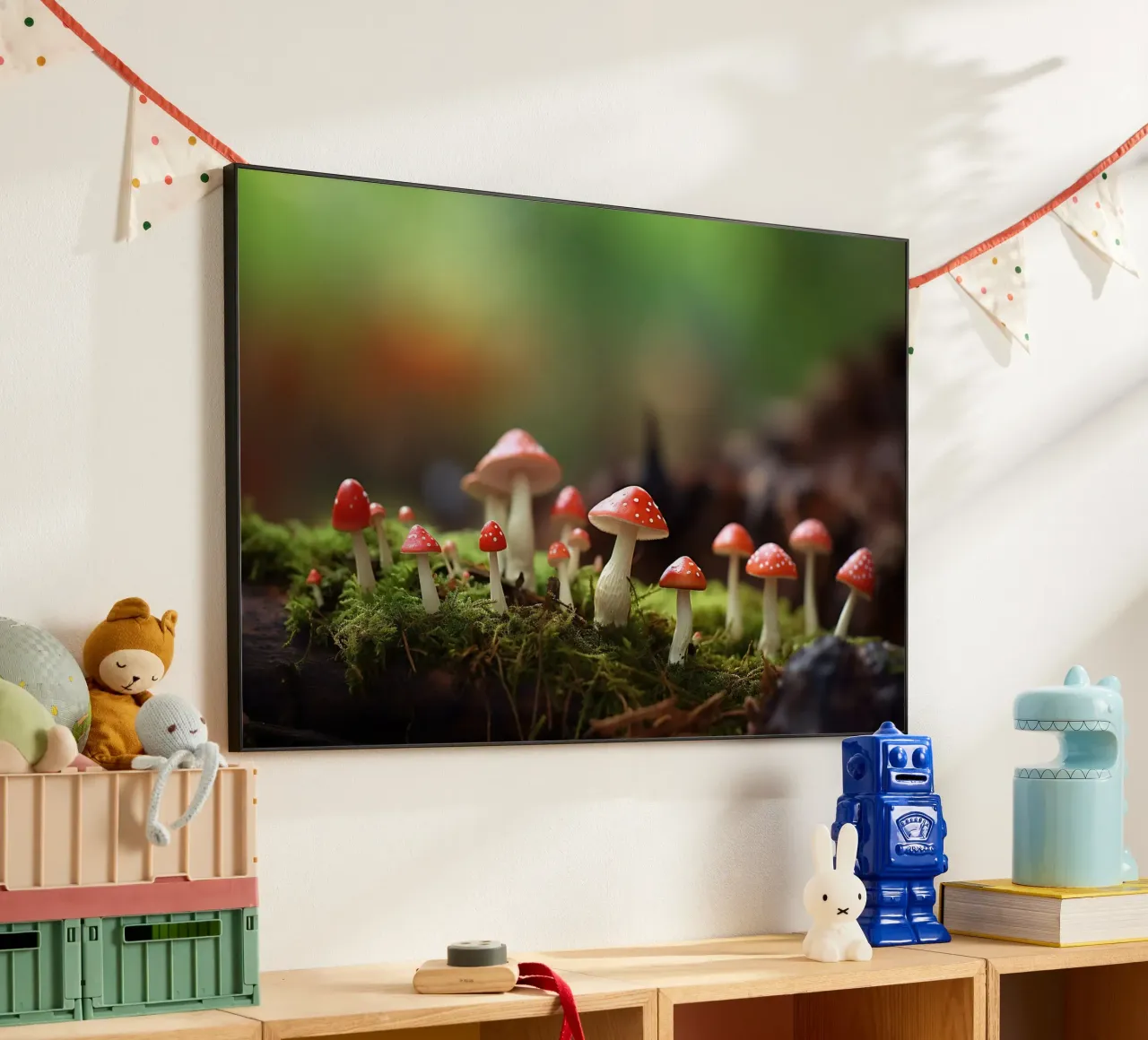 Macro toadstools forex plate by PosterPrint