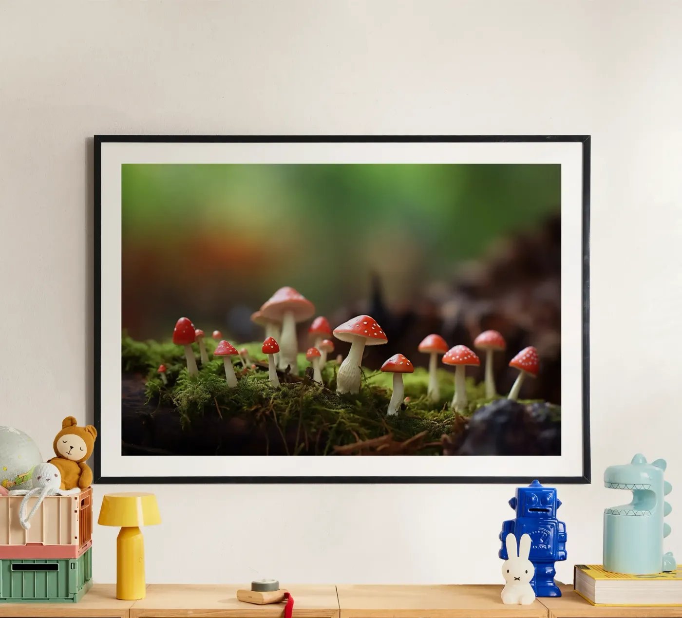 Macro rospo poster da PosterPrint