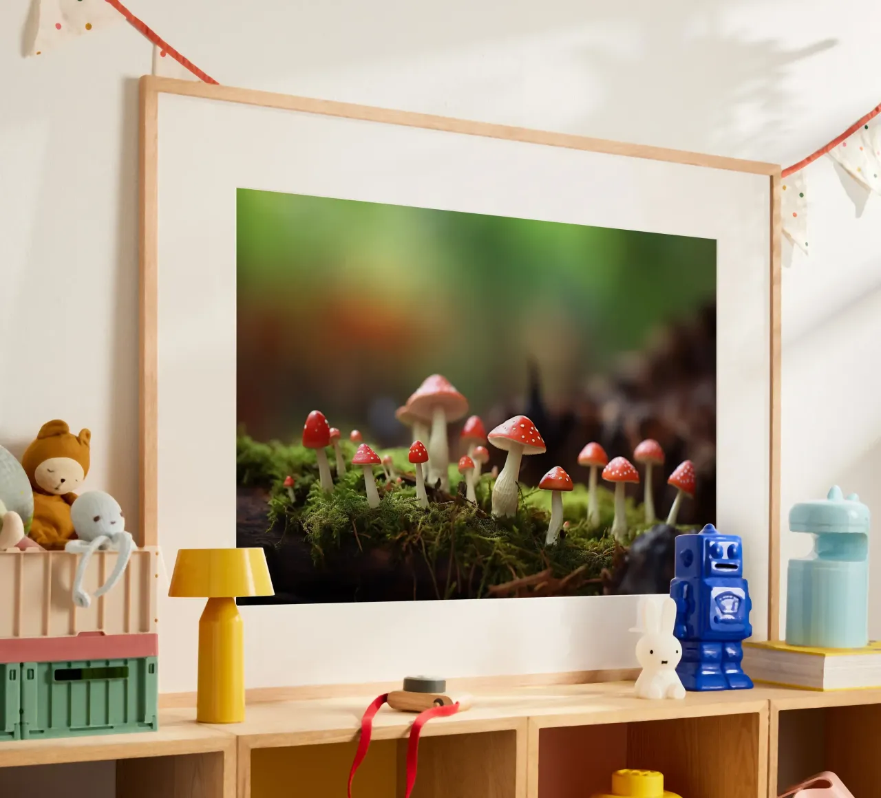 Macro rospo poster da PosterPrint