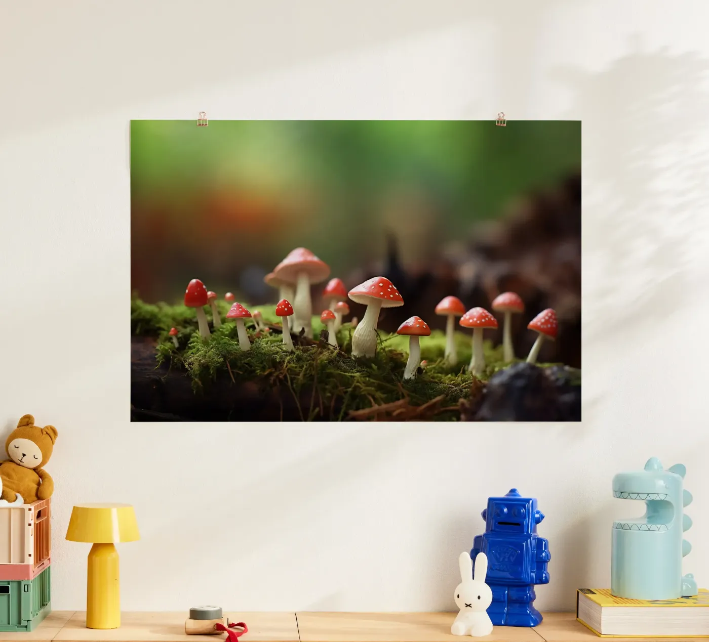 Macro rospo poster da PosterPrint