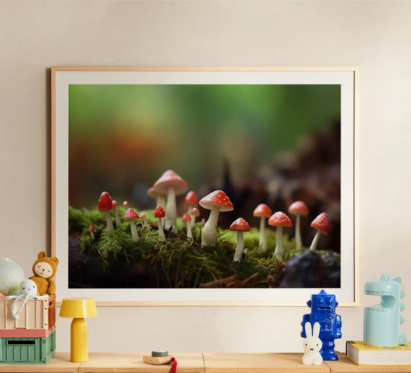 Macro rospo poster da PosterPrint