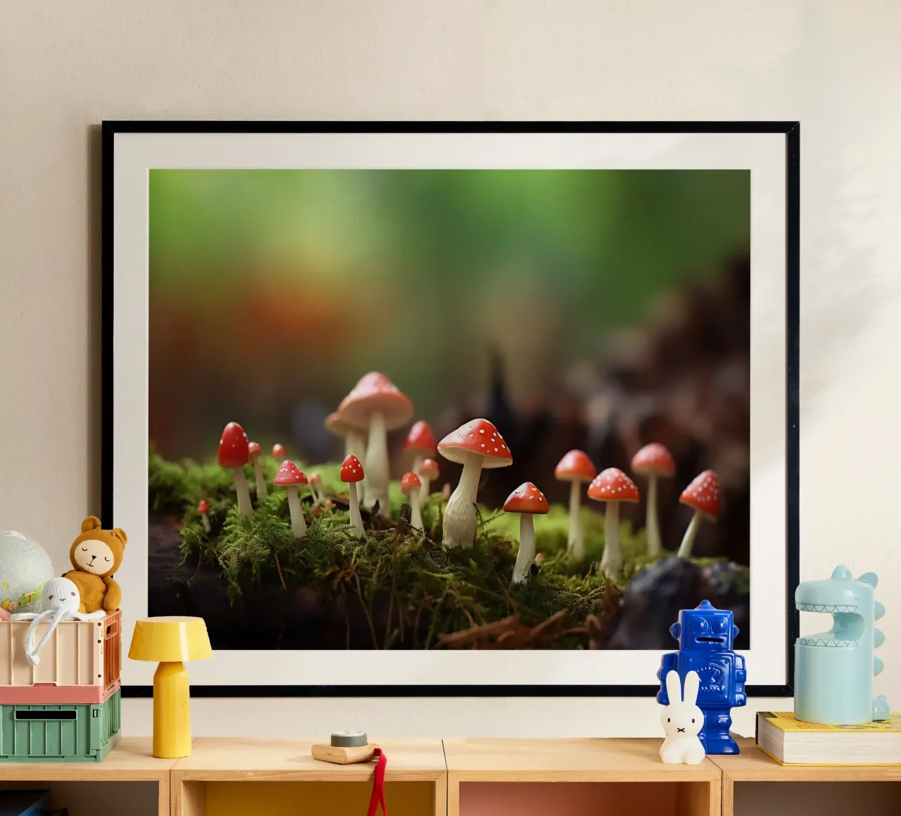 Macro rospo poster da PosterPrint