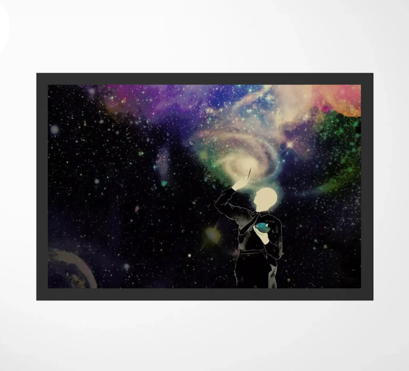 Playing God doormat by Matheus Lopes Castro