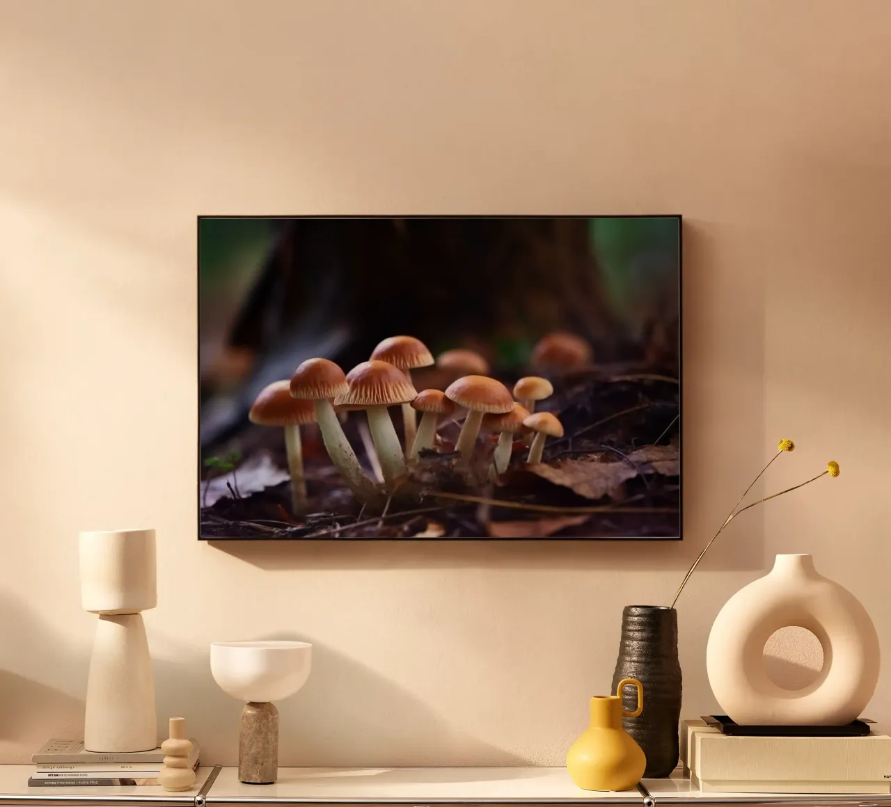 Mini Macro Waldpilze plexiglass da PosterPrint