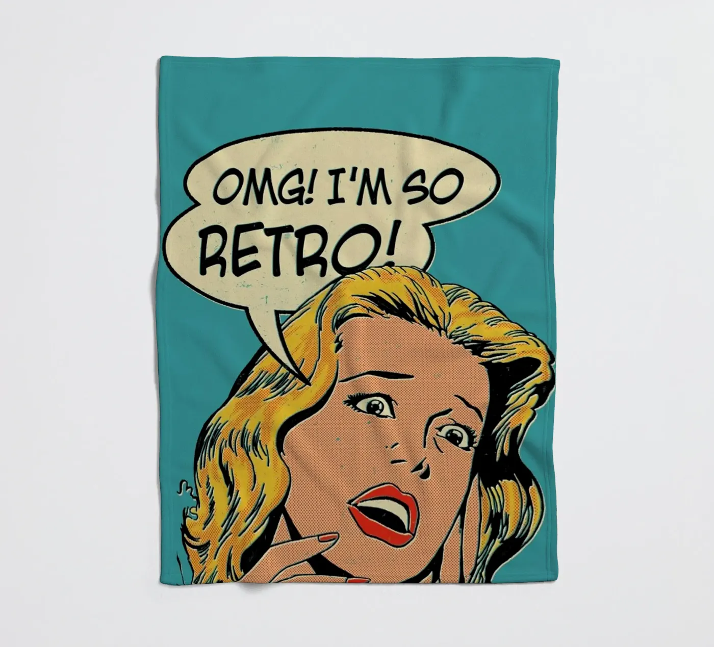 So Retro Fleecedecke von Matheus Lopes Castro