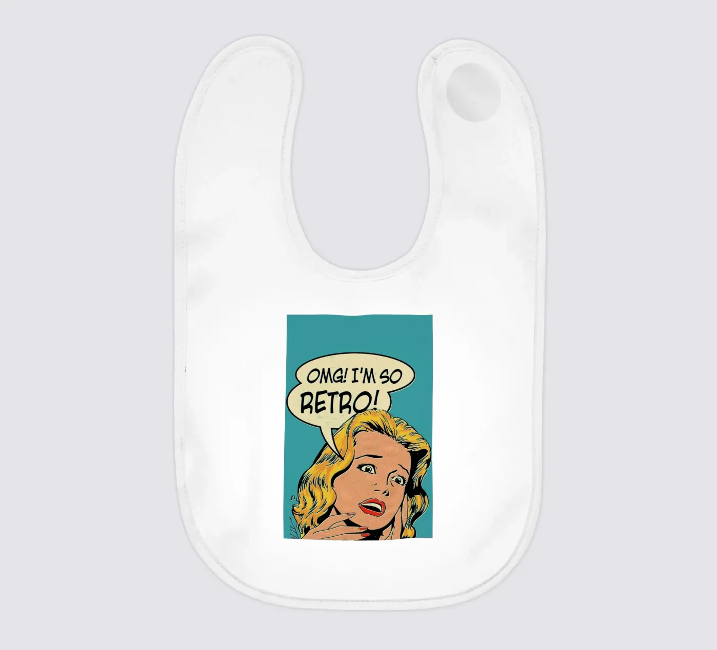 So Retro baby bib by Matheus Lopes Castro