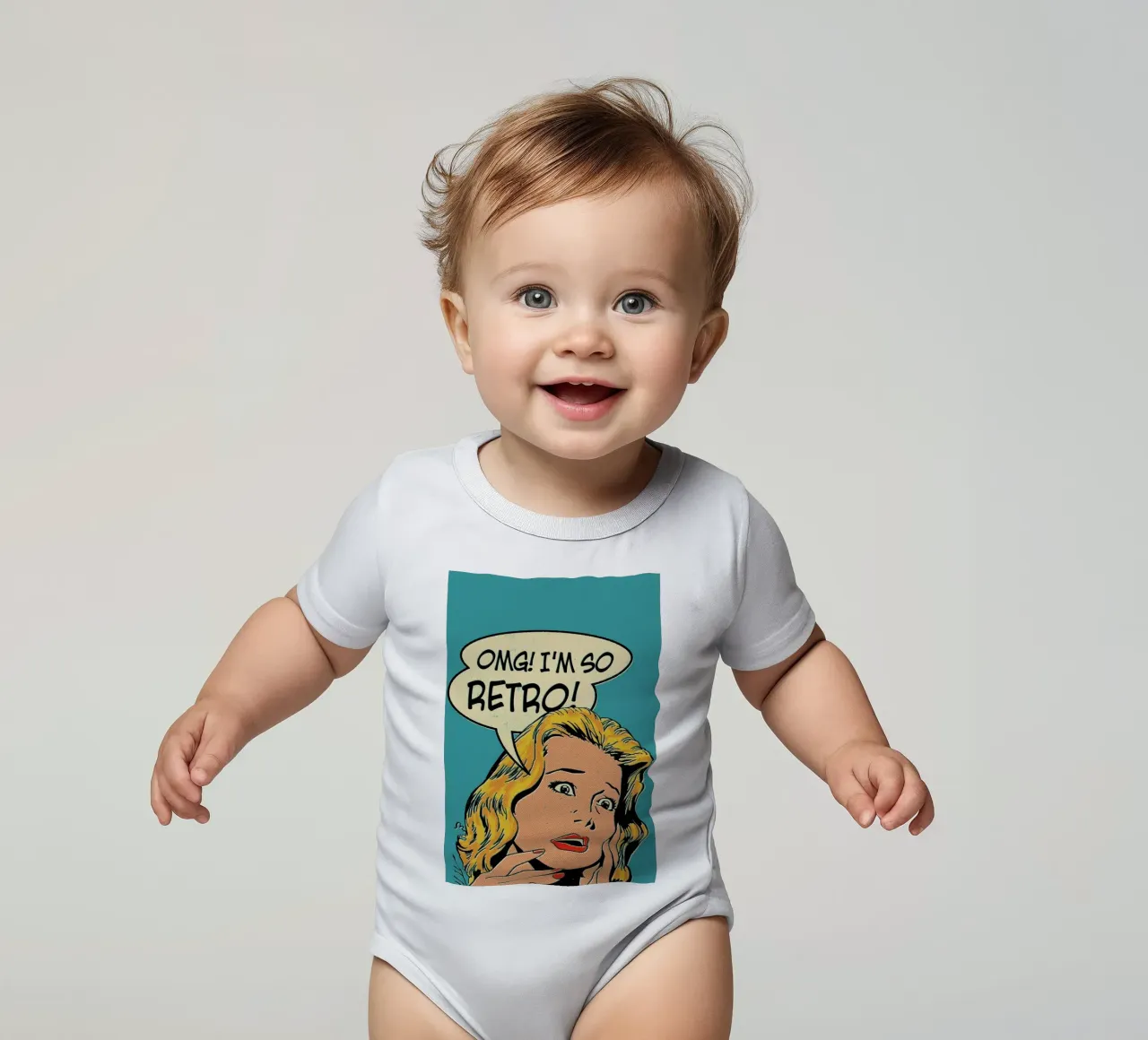 So Retro body neonato maniche corte da Matheus Lopes Castro
