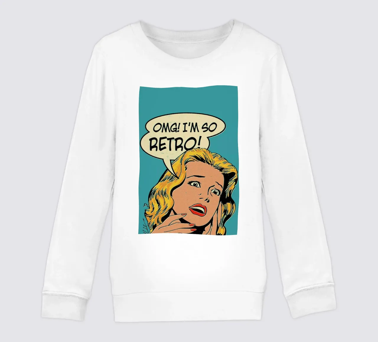 So Retro kids sweatshirt by Matheus Lopes Castro
